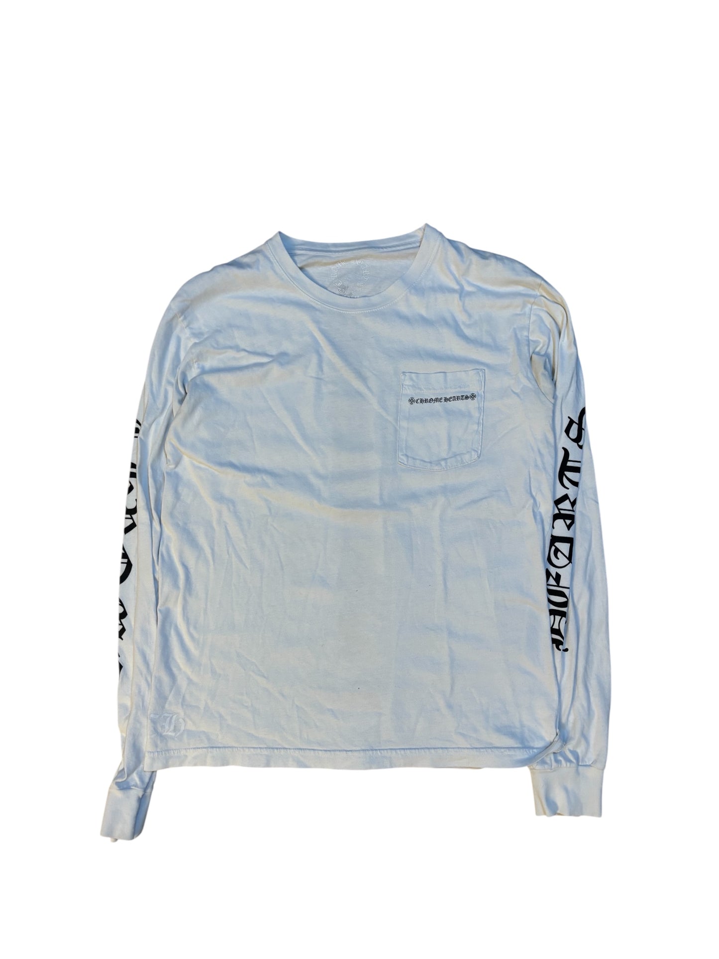 Chrome Heart White Spine Crosses Longsleeve