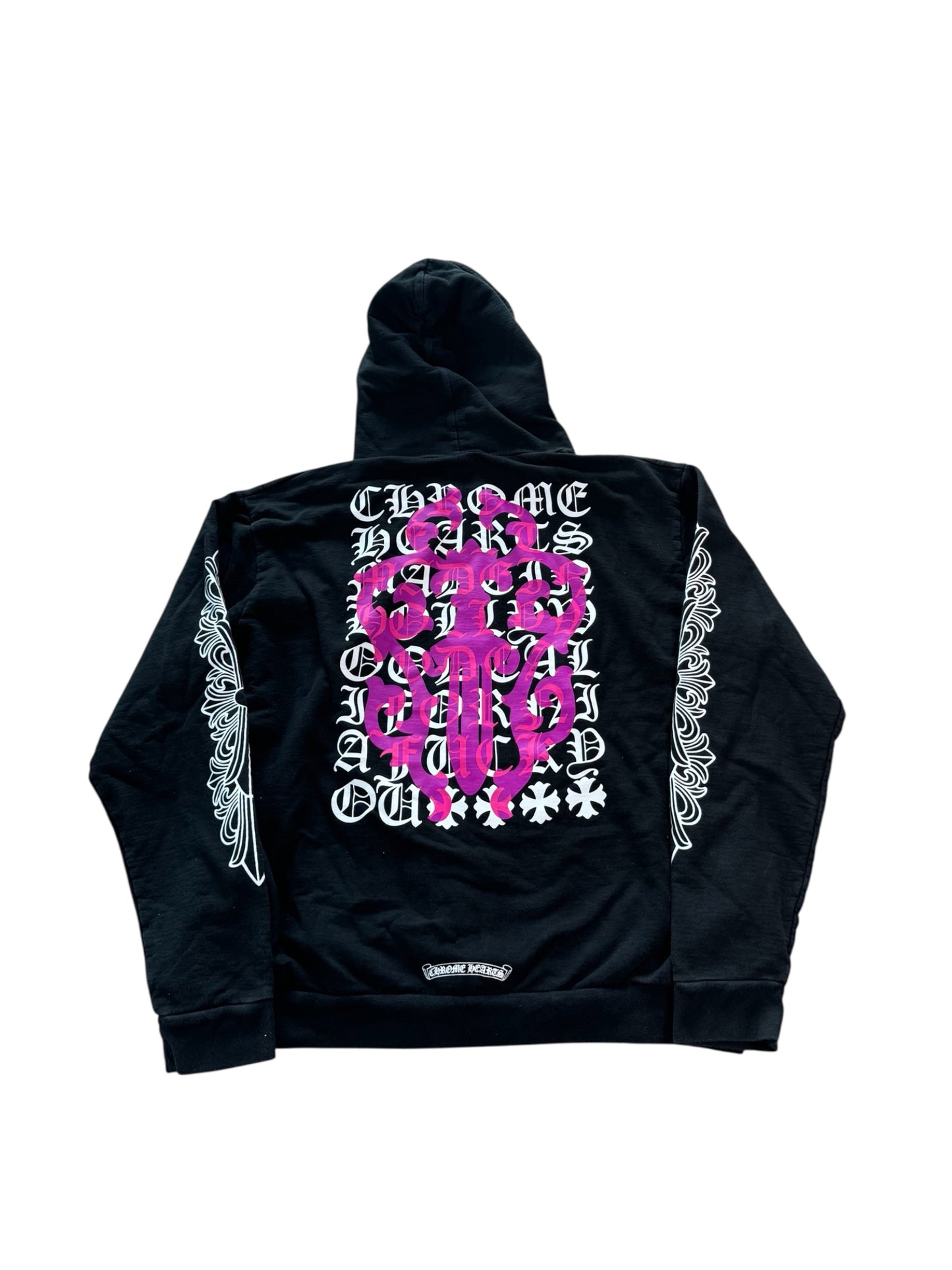Chrome Heart Purple Dagger Eyechart Zip up