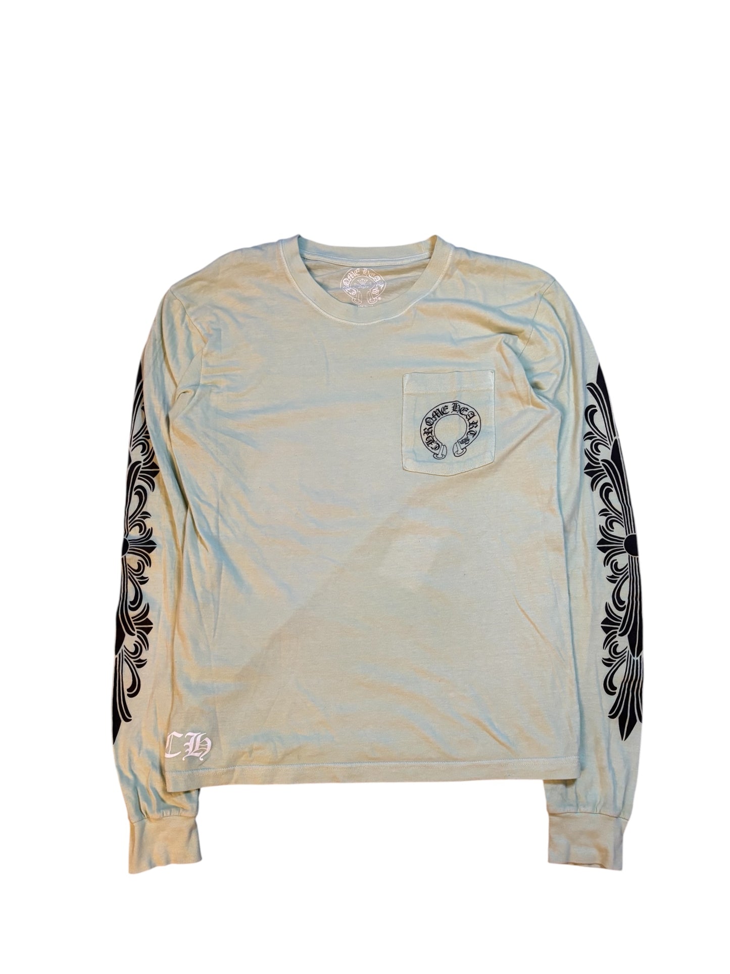 Chrome Heart Pistachio Floral Longsleeve