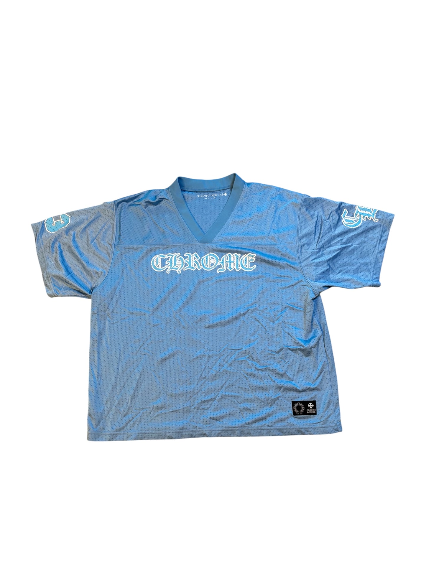 Chrome Heart Blue Mesh Jersey