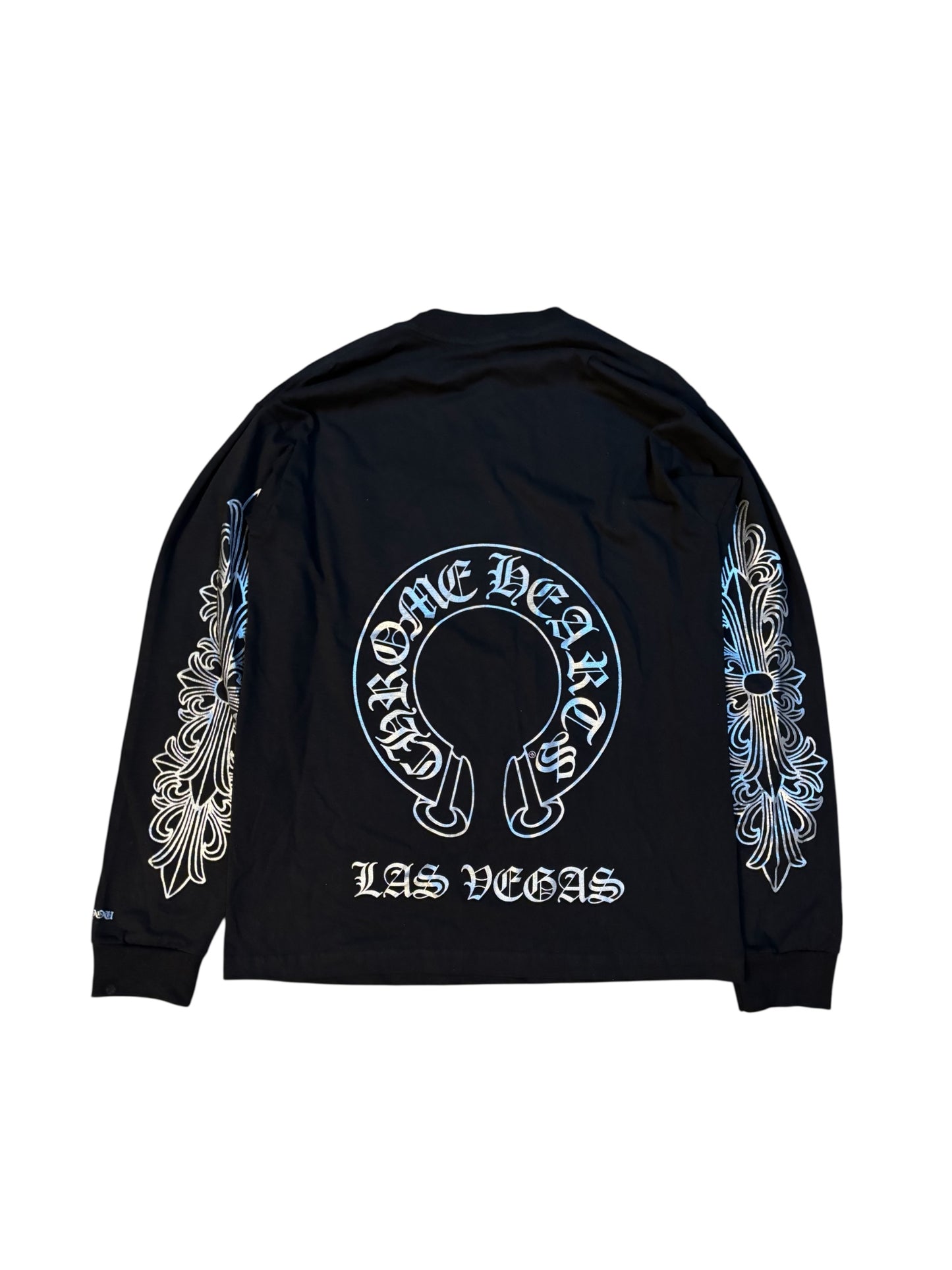 Chrome Hearts Silver Vegas Floral Longsleeve