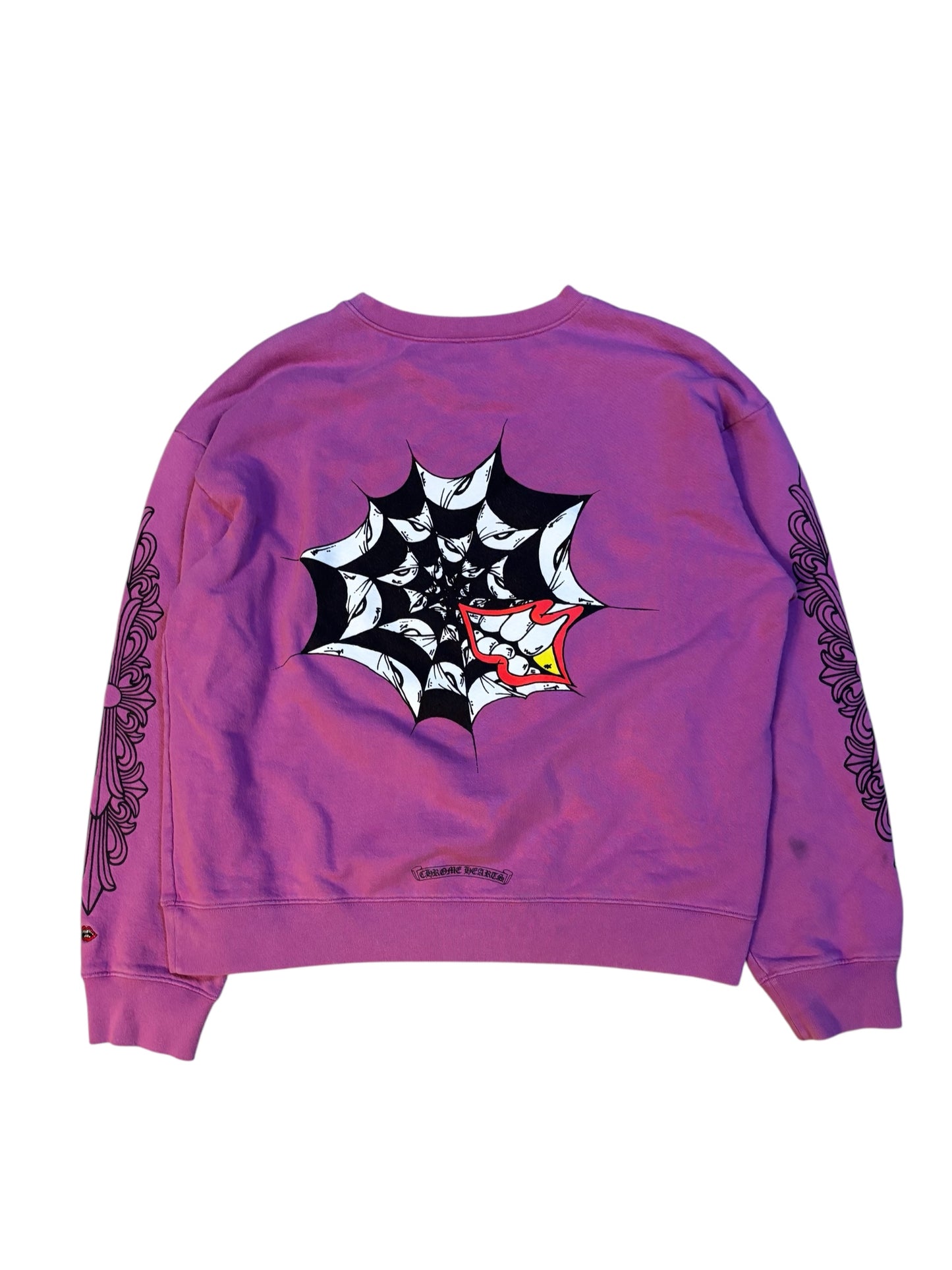 Chrome Heart Matty Boy Web Crewneck