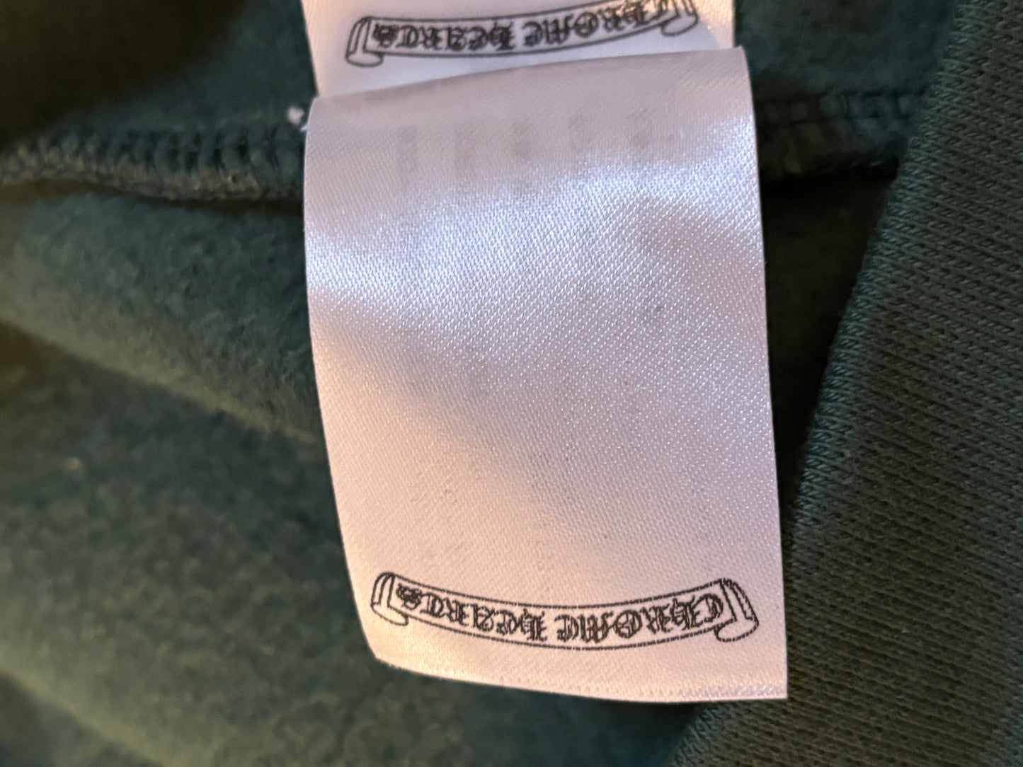 Chrome Heart Green/Gold T Bar Hoodie