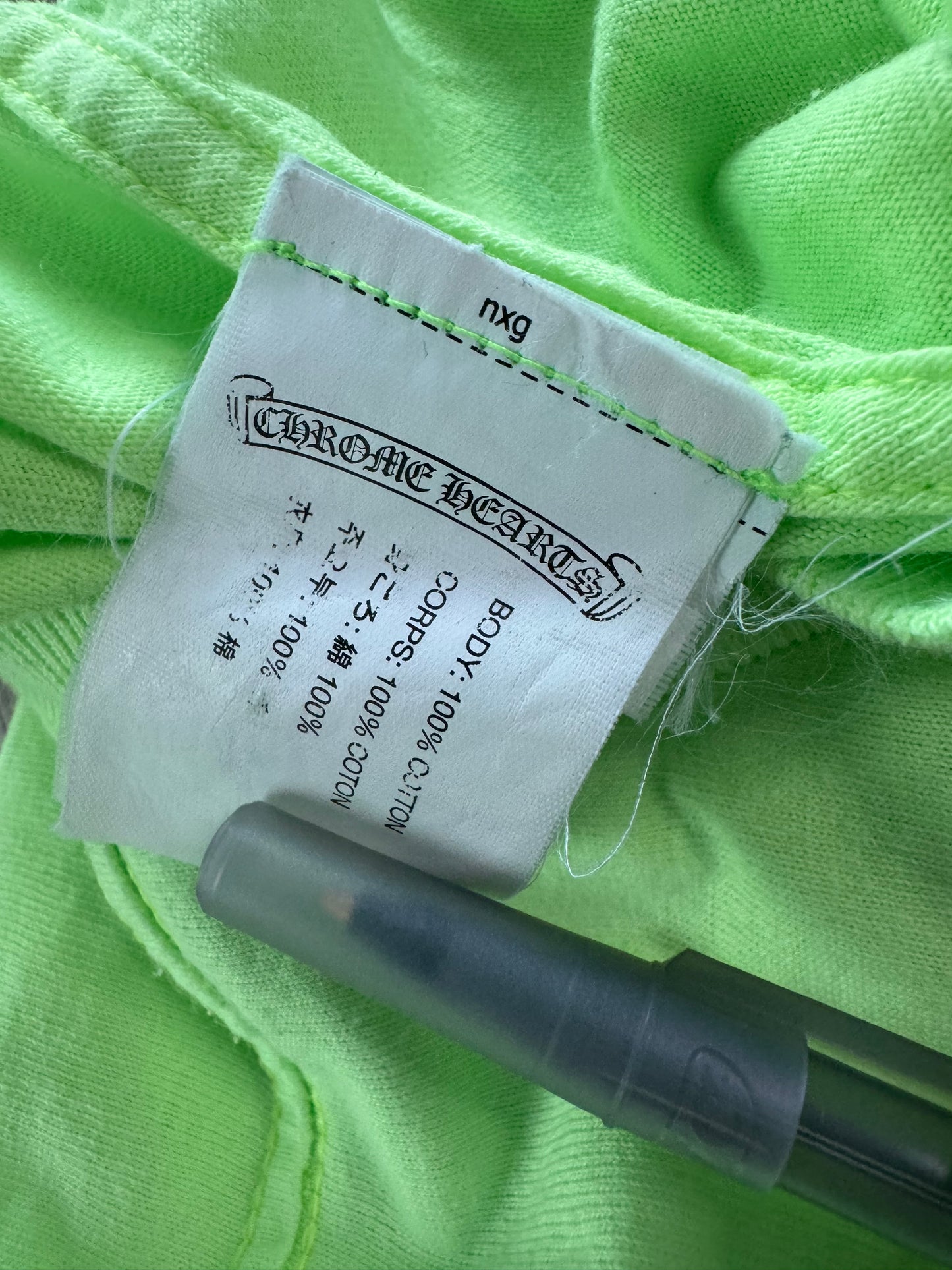 Chrome Heart Green Flame Longsleeve