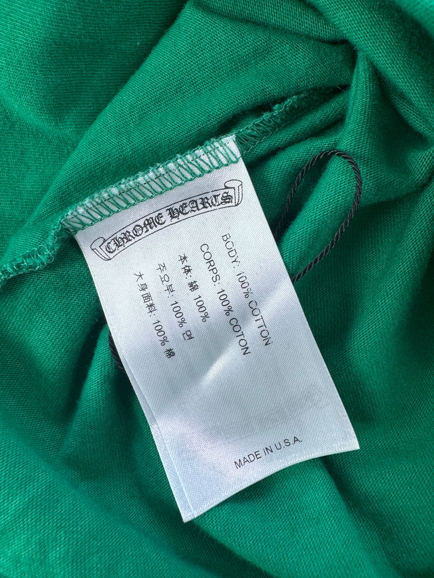 Chrome Heart Green/Orange Horseshoe Longsleeve