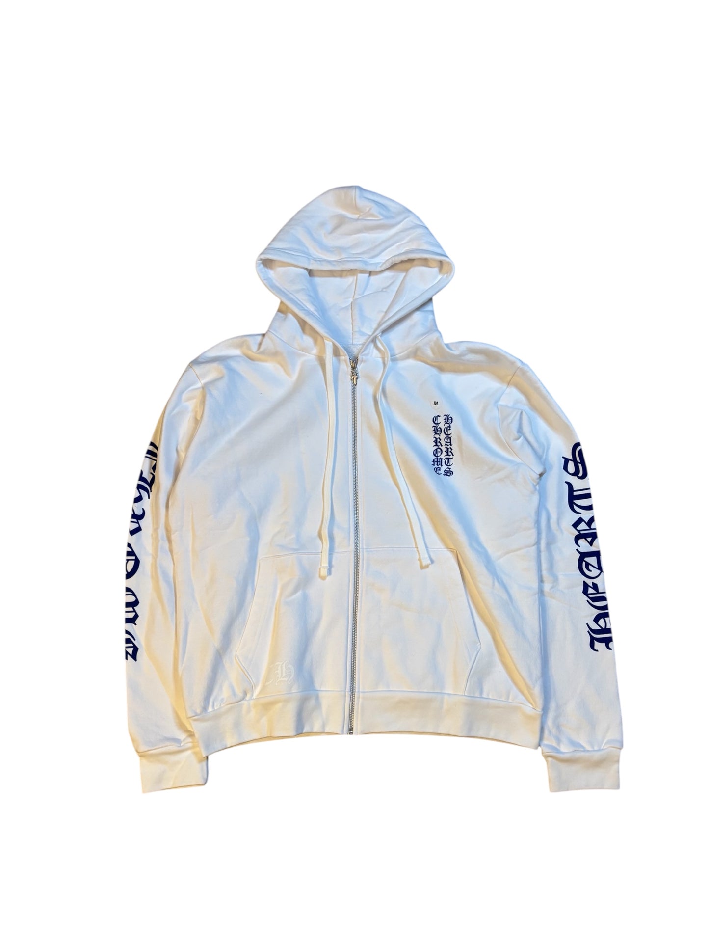 Chrome Heart Blue Vertical Logo Zip up