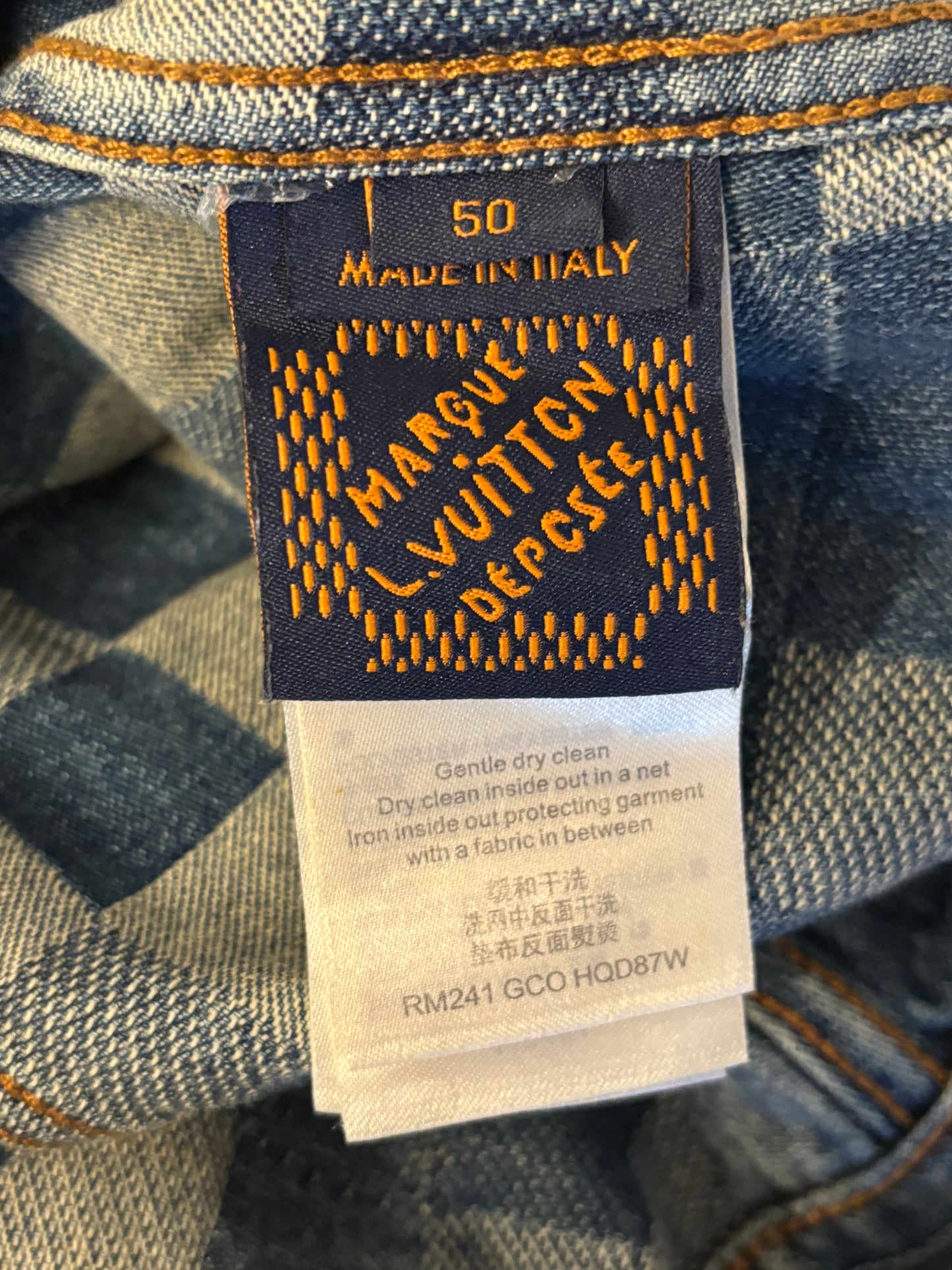 Louis Vuitton Damier Denim Jacket