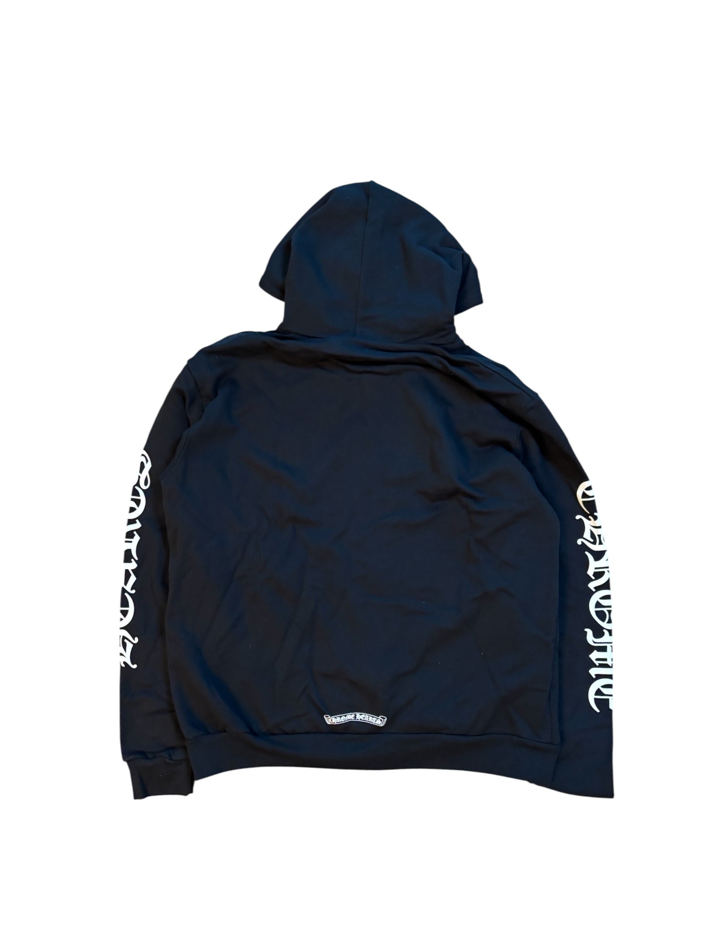 Chrome Heart Black Vertical Logo Zip up