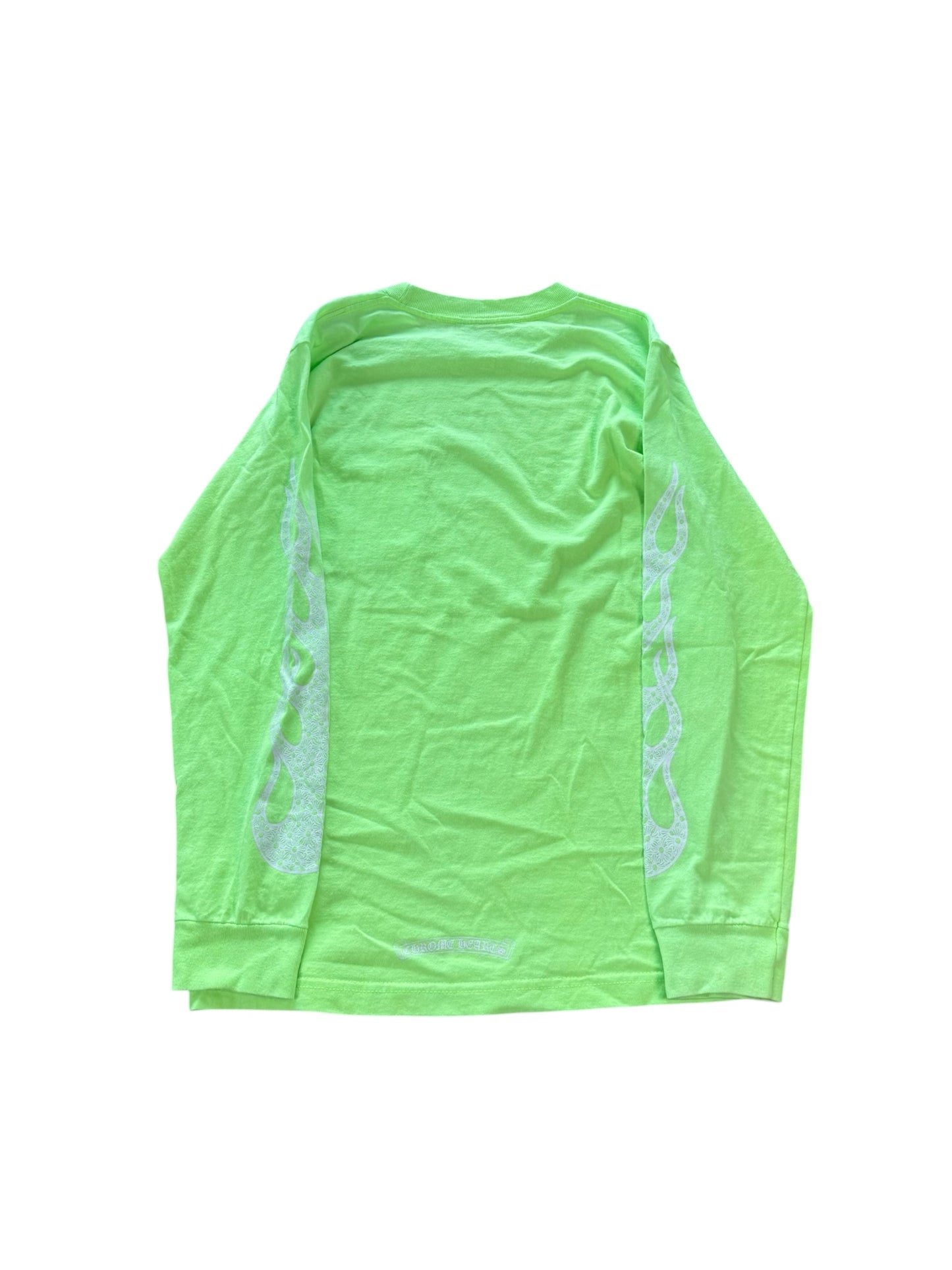 Chrome Heart Green Flame Longsleeve