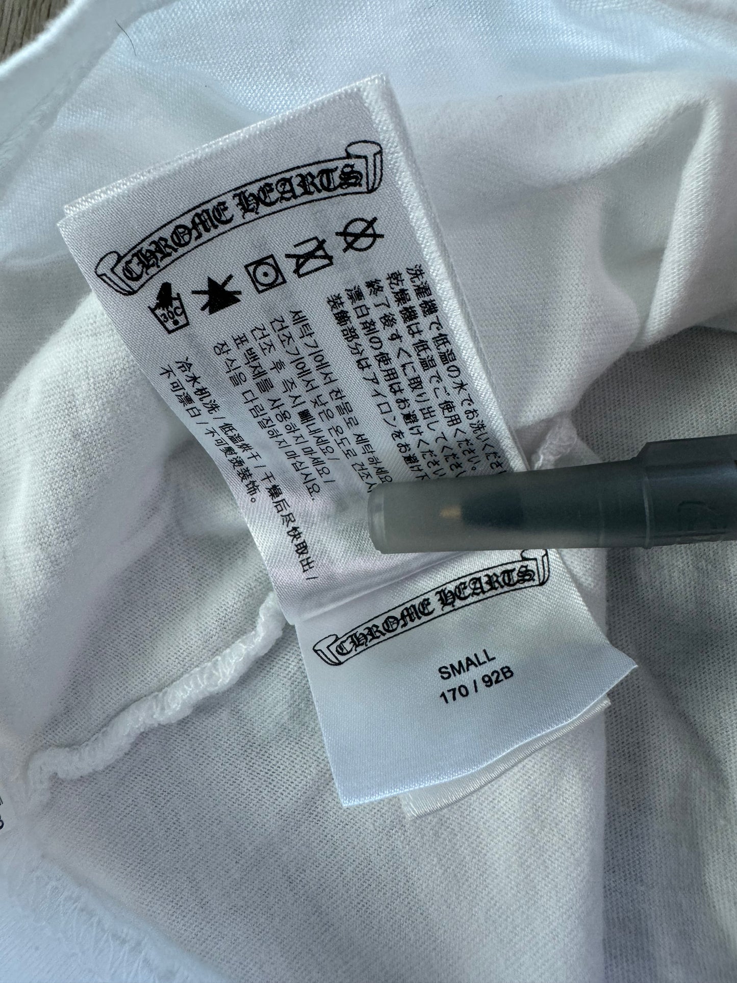 Chrome Heart Script Tee