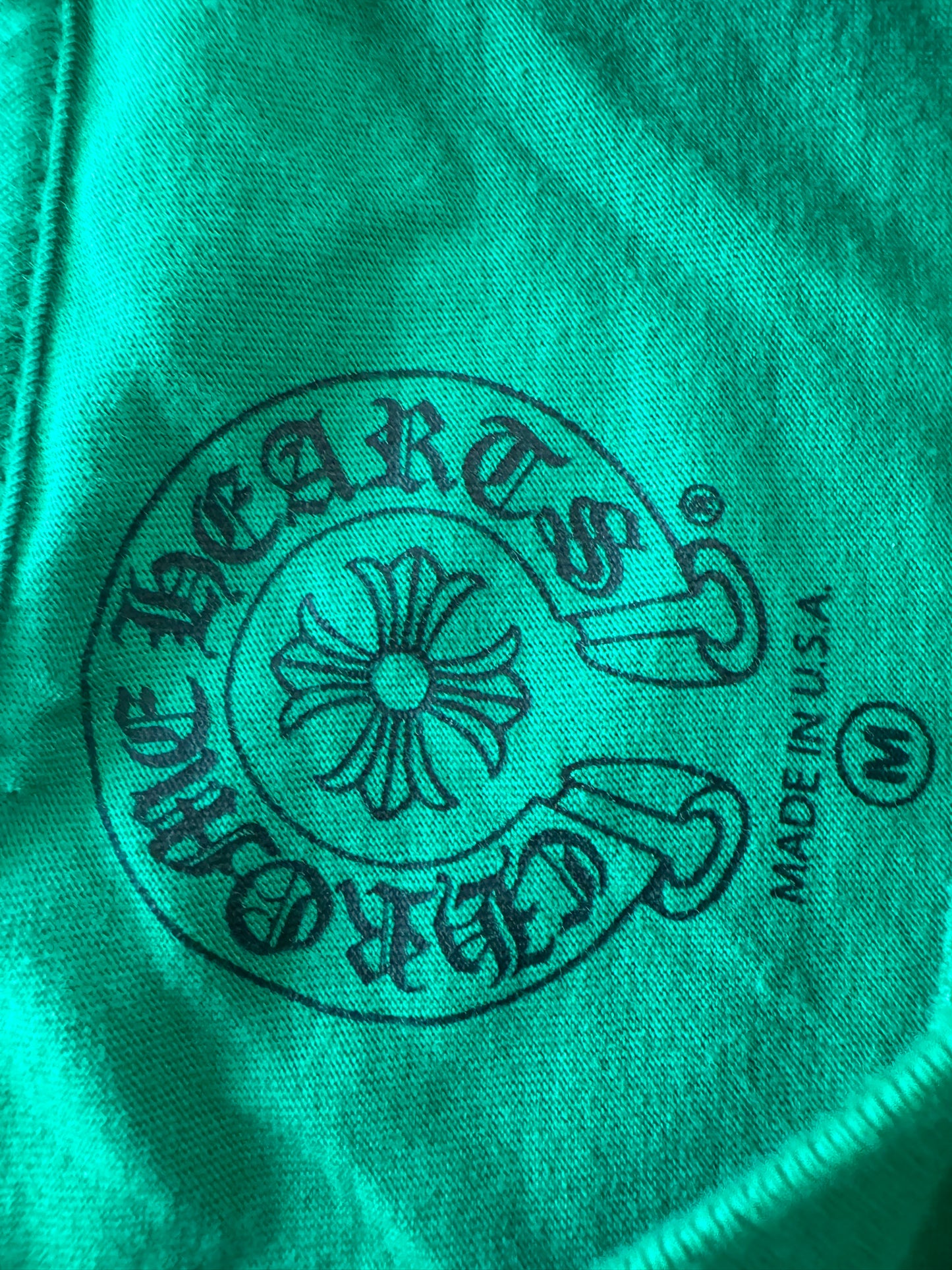 Chrome Heart Green/Orange Horseshoe Longsleeve