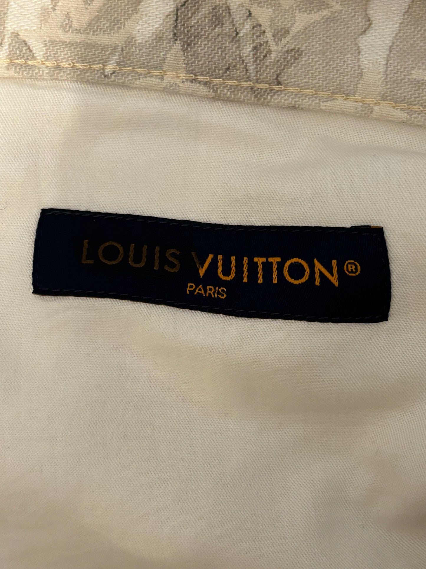 Louis Vuitton Bermuda Monogram Carpenter Denim Cargo Shorts