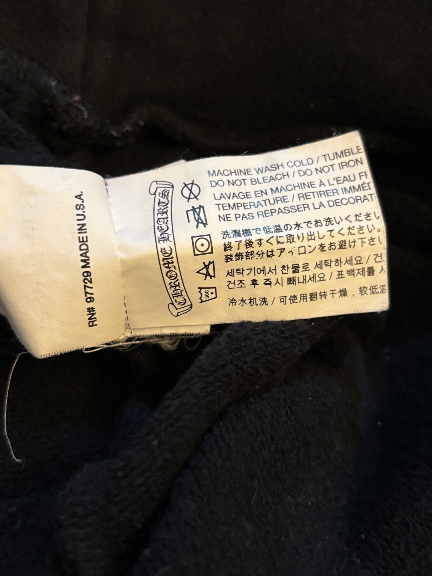 Chrome Hearts Scroll Hoodie