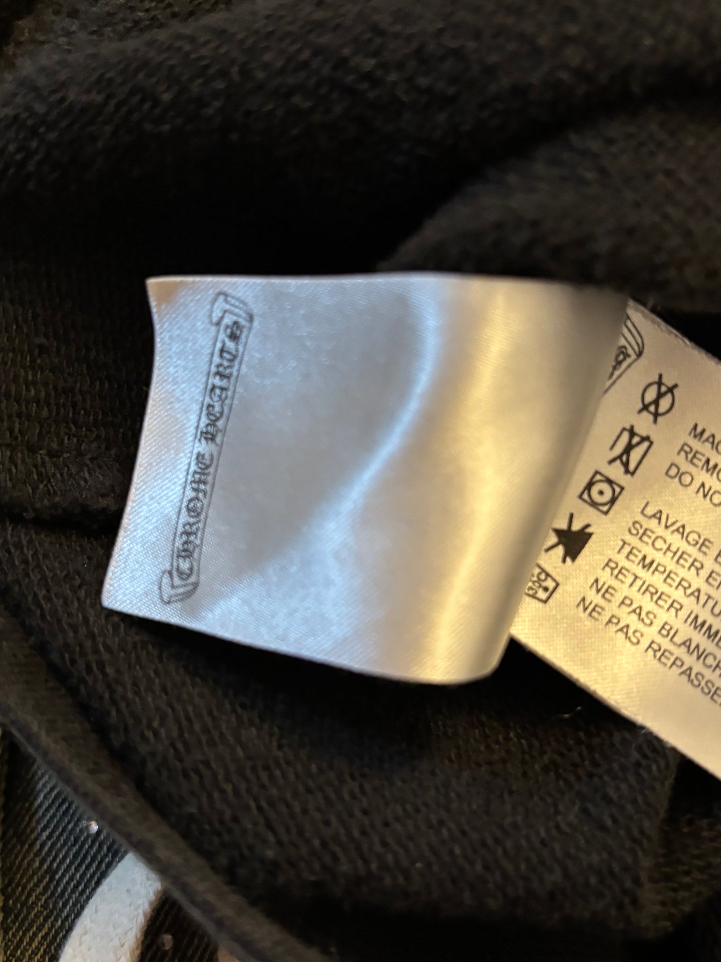 Chrome Heart Black Monogram Hoodie