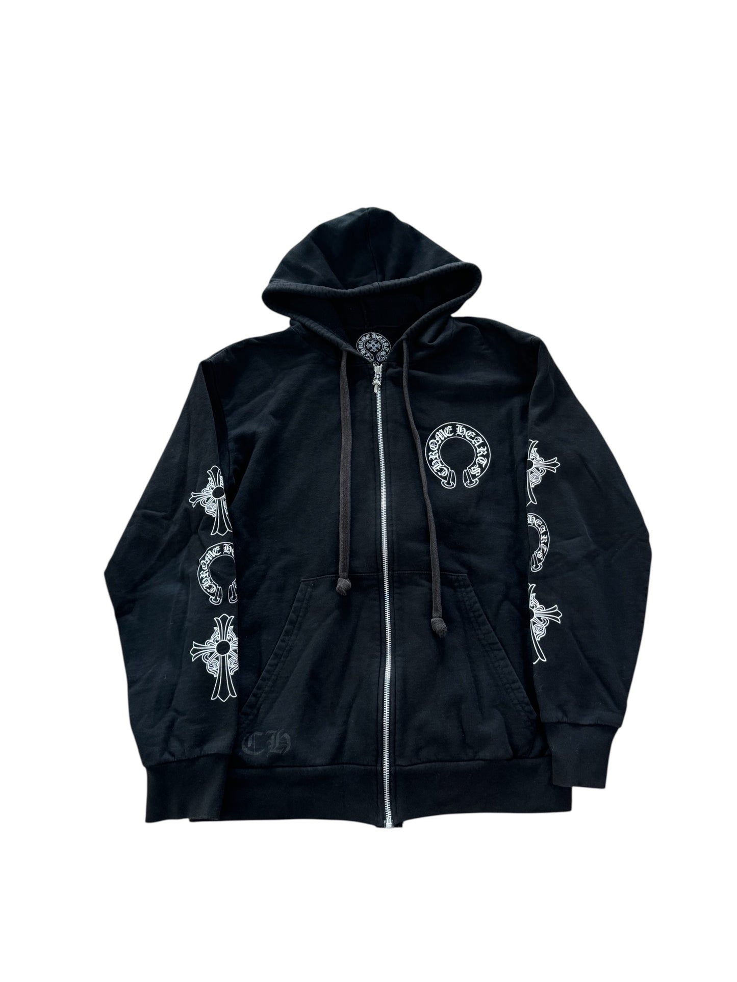 Chrome Heart T Bar Zip Up