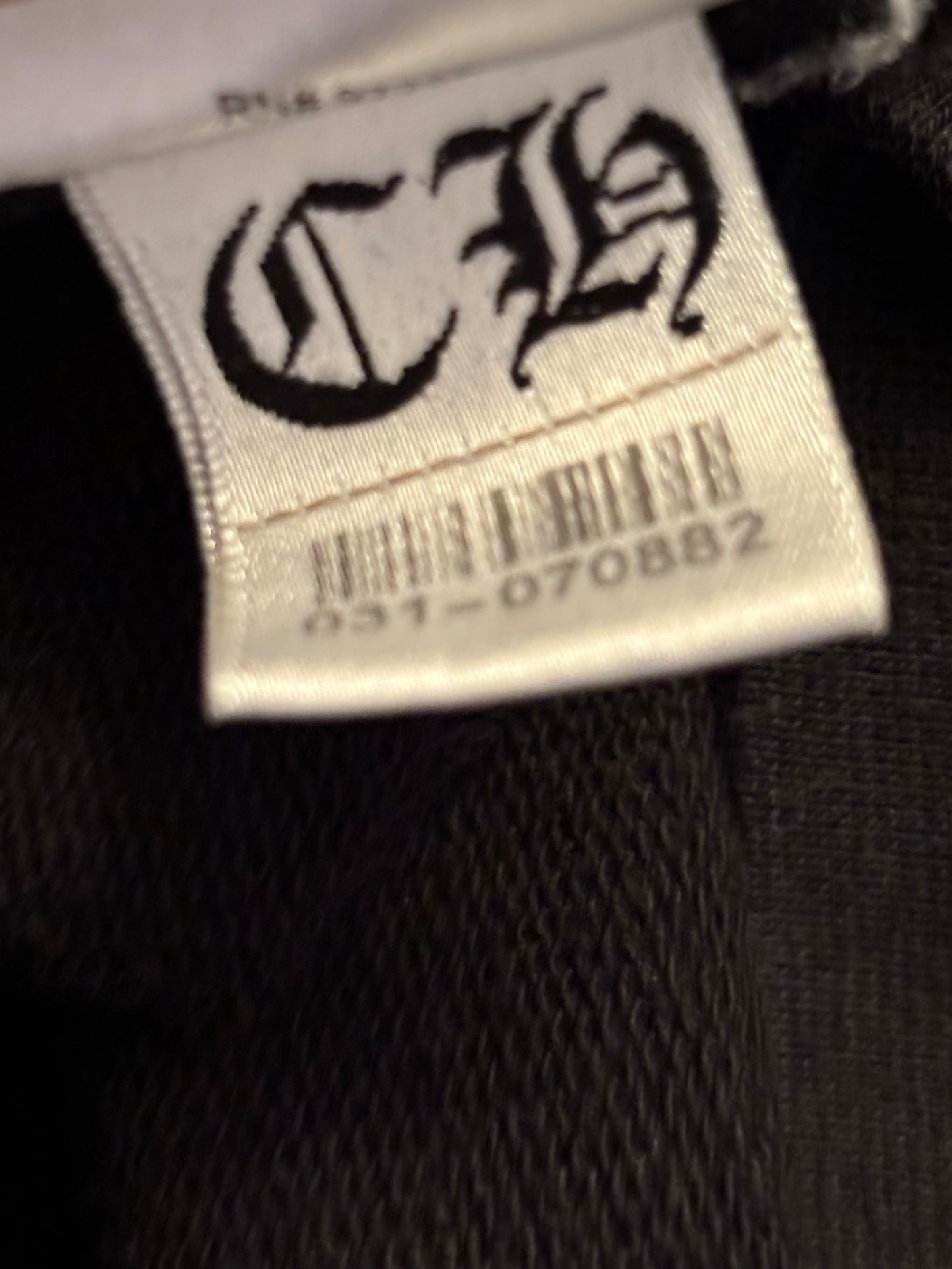 Chrome Heart Black Monogram Hoodie