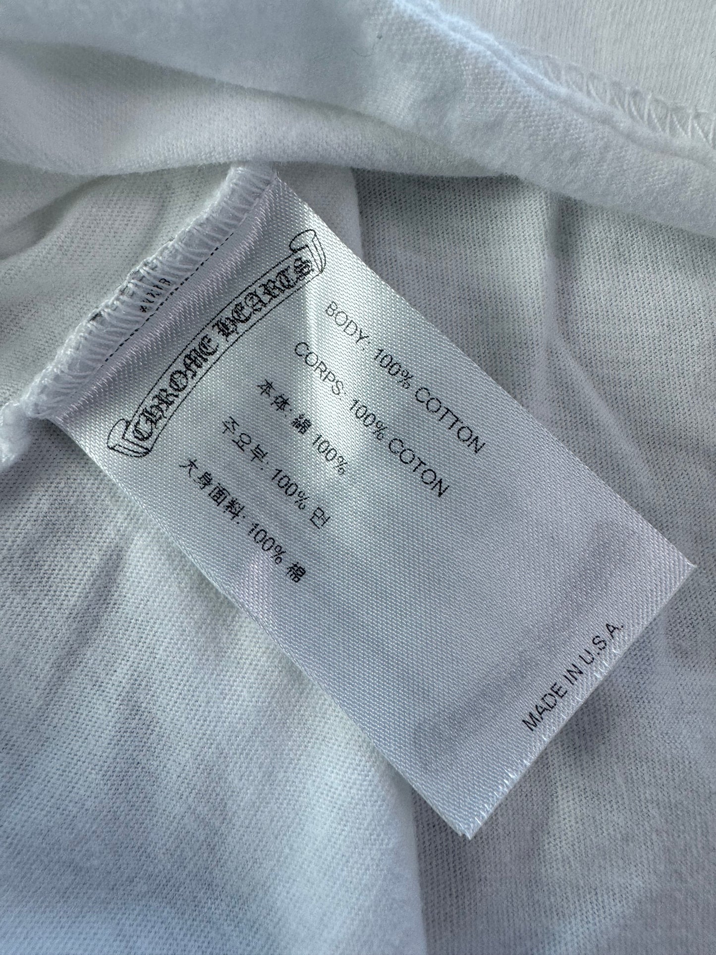 Chrome Heart Script Tee