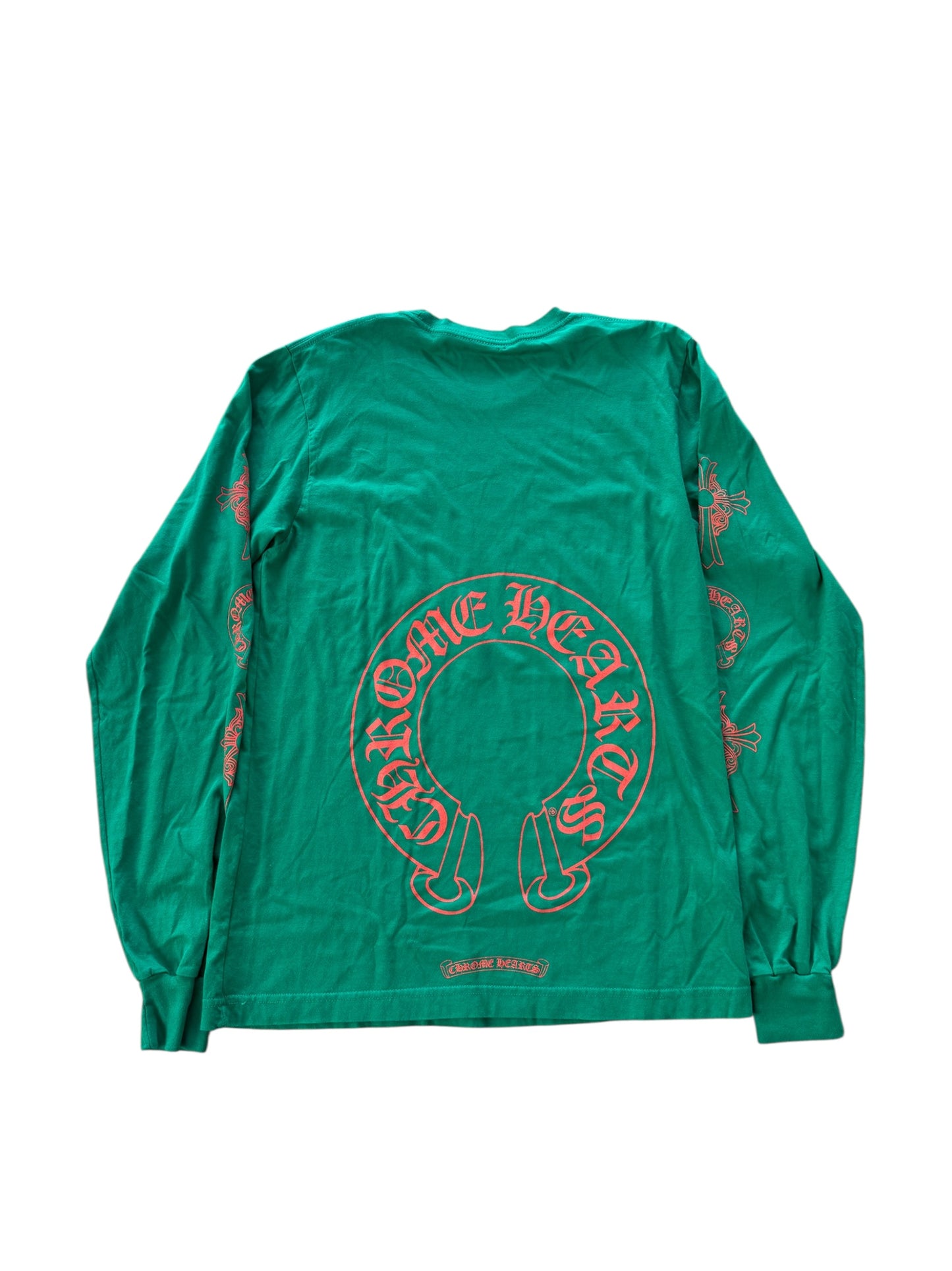 Chrome Heart Green/Orange Horseshoe Longsleeve