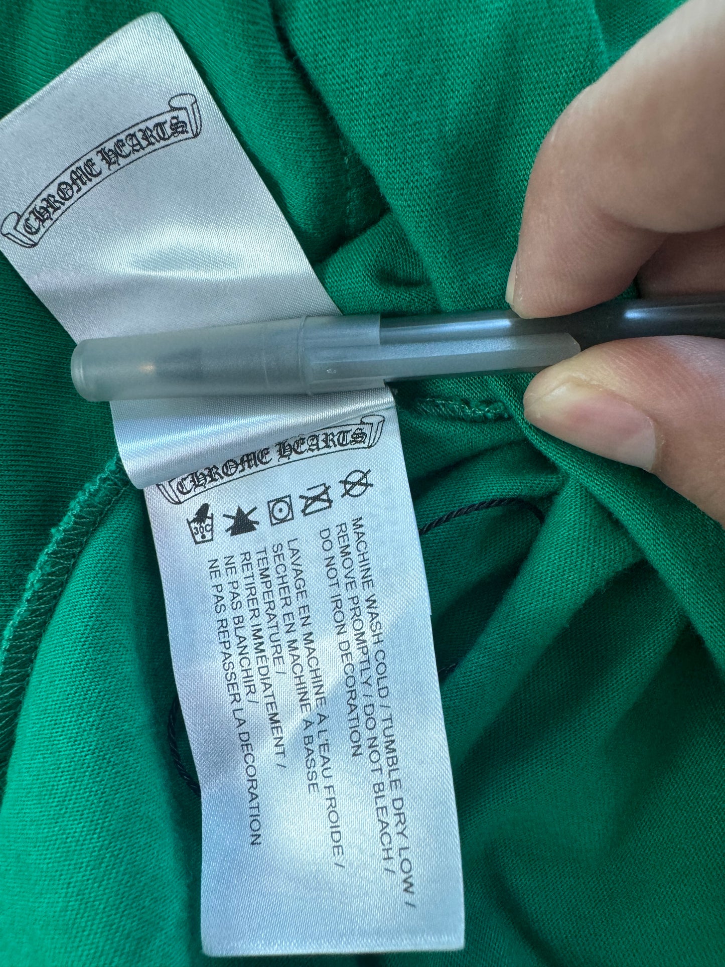 Chrome Heart Green/Orange Horseshoe Longsleeve