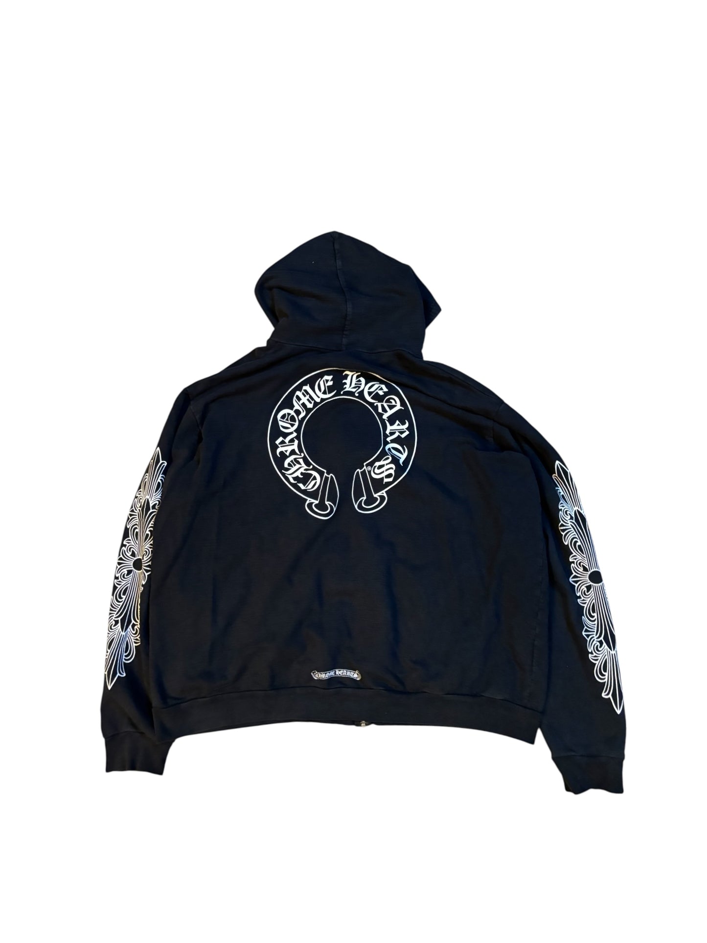 Chrome Heart Horseshoe Floral Zip up