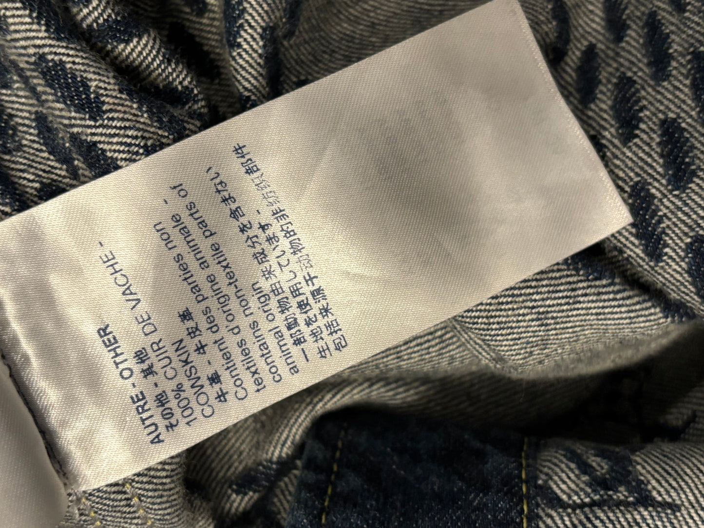 Louis Vuitton Nigo Blue Denim Jacket