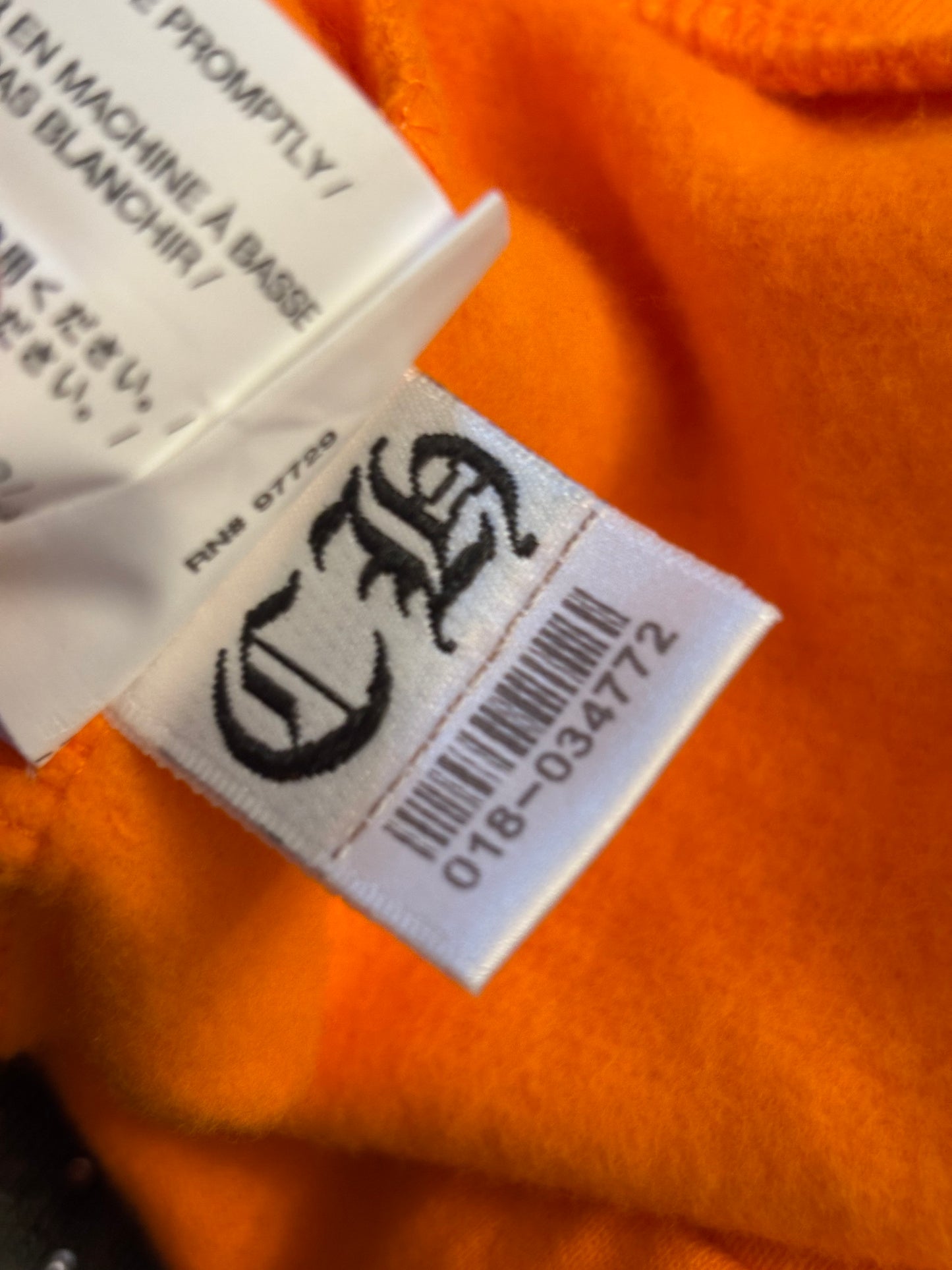 Chrome Heart x Off White Hoodie