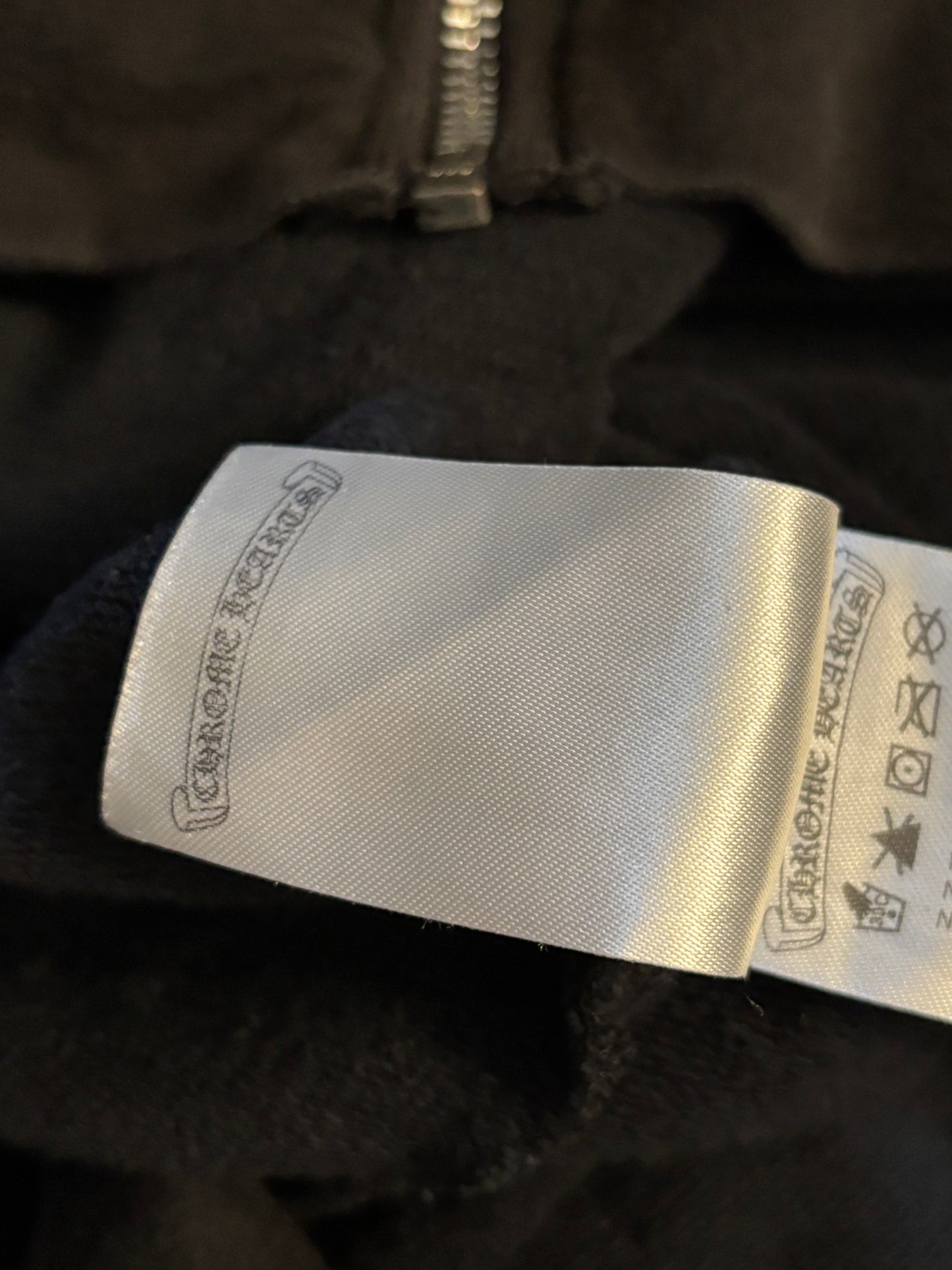 Chrome Heart Black Monogram Zip up
