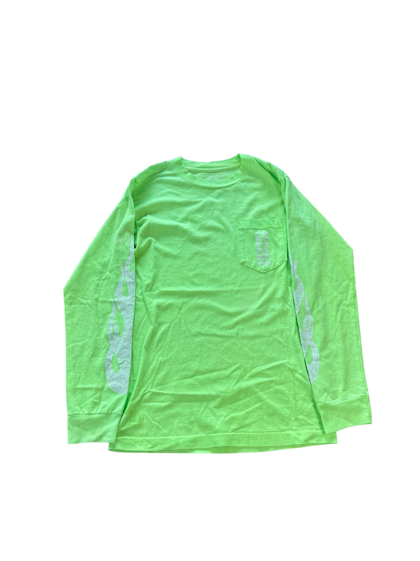 Chrome Heart Green Flame Longsleeve