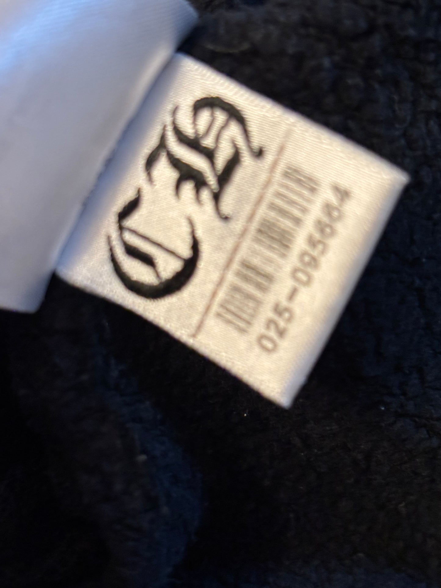 Chrome Heart Black/Brown Vertical Hoodie