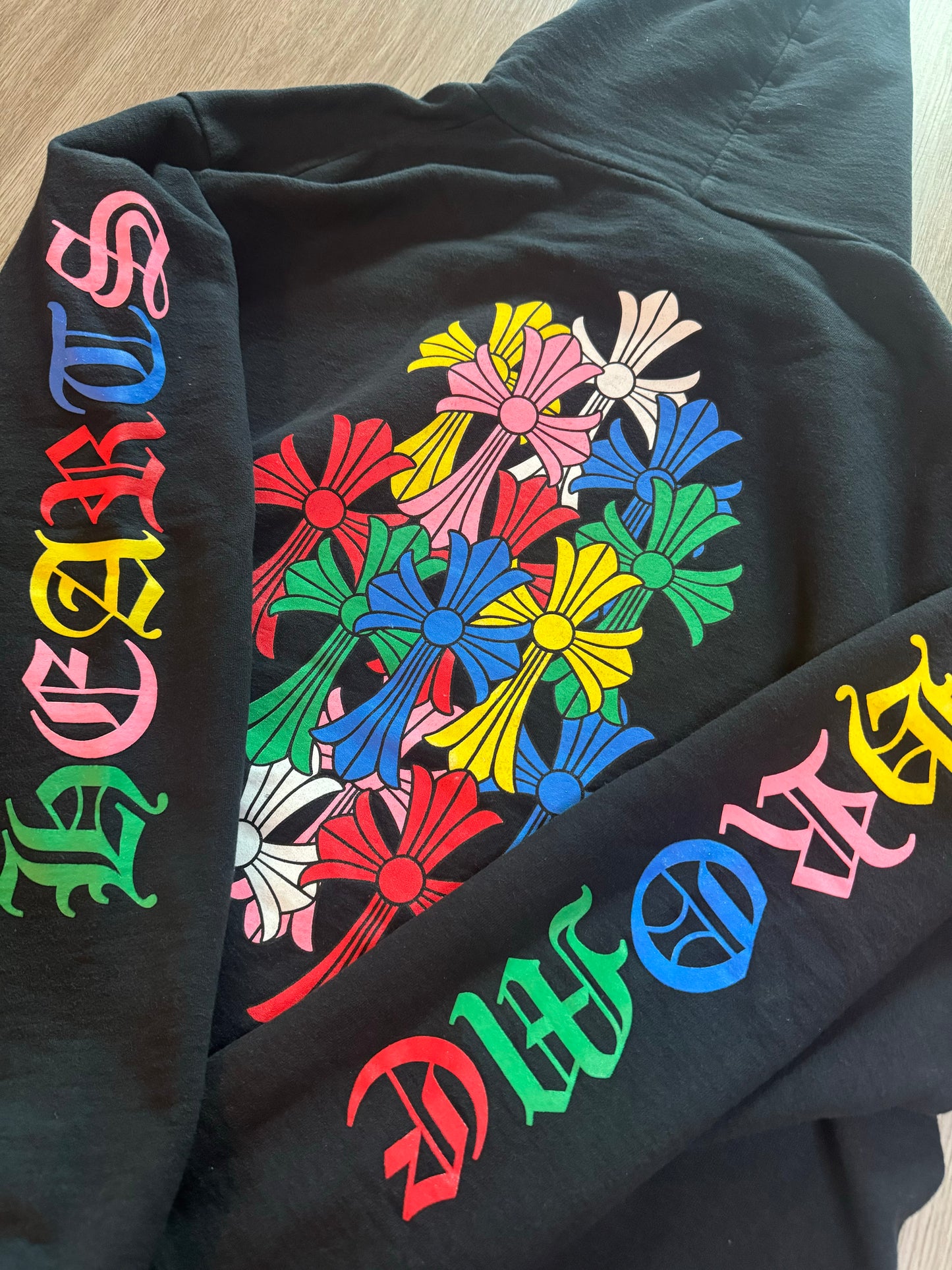 Chrome Hearts Multicolor Cross Zip up