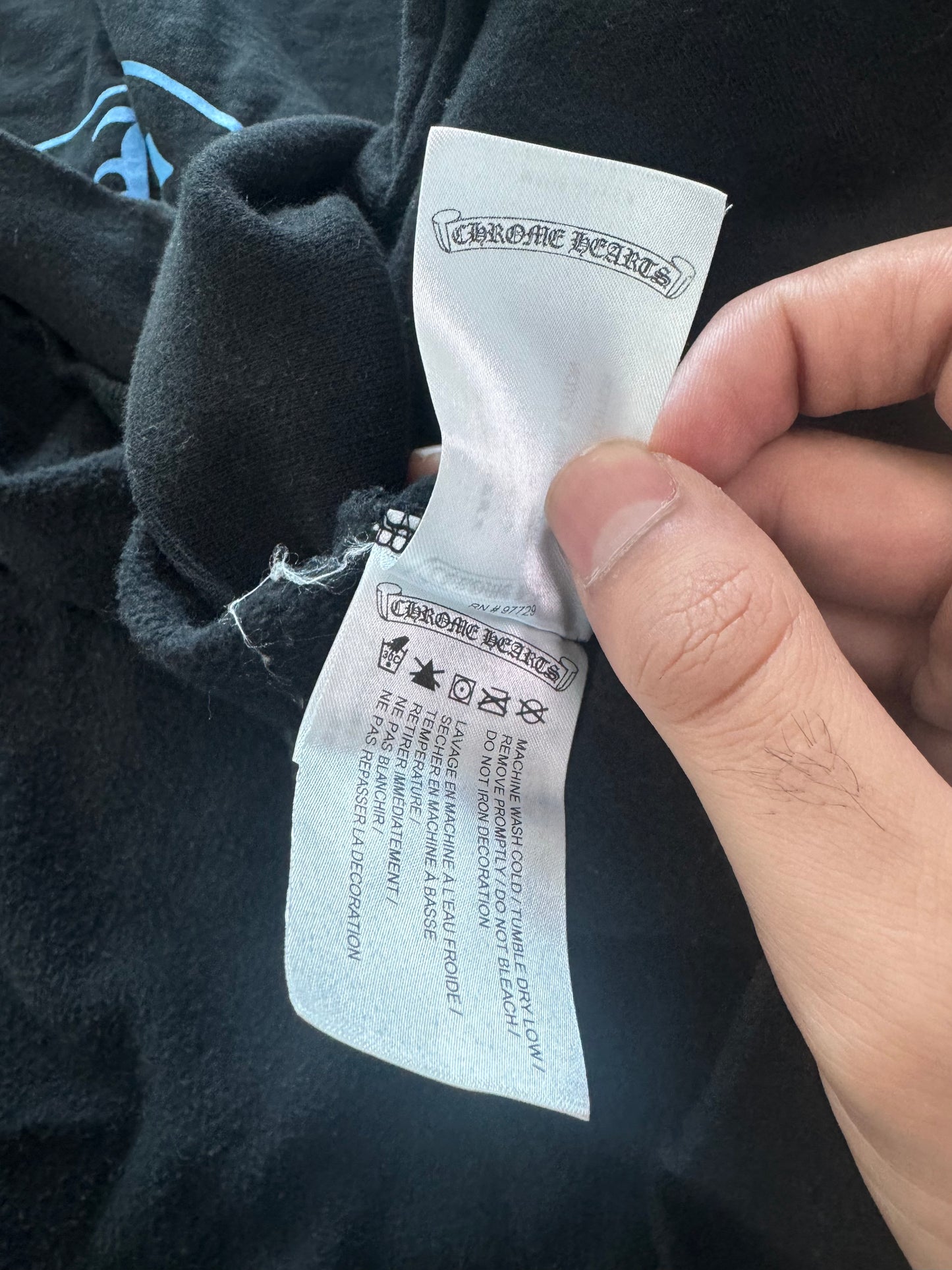 Chrome Hearts Blue Online Exclusive Hoodie