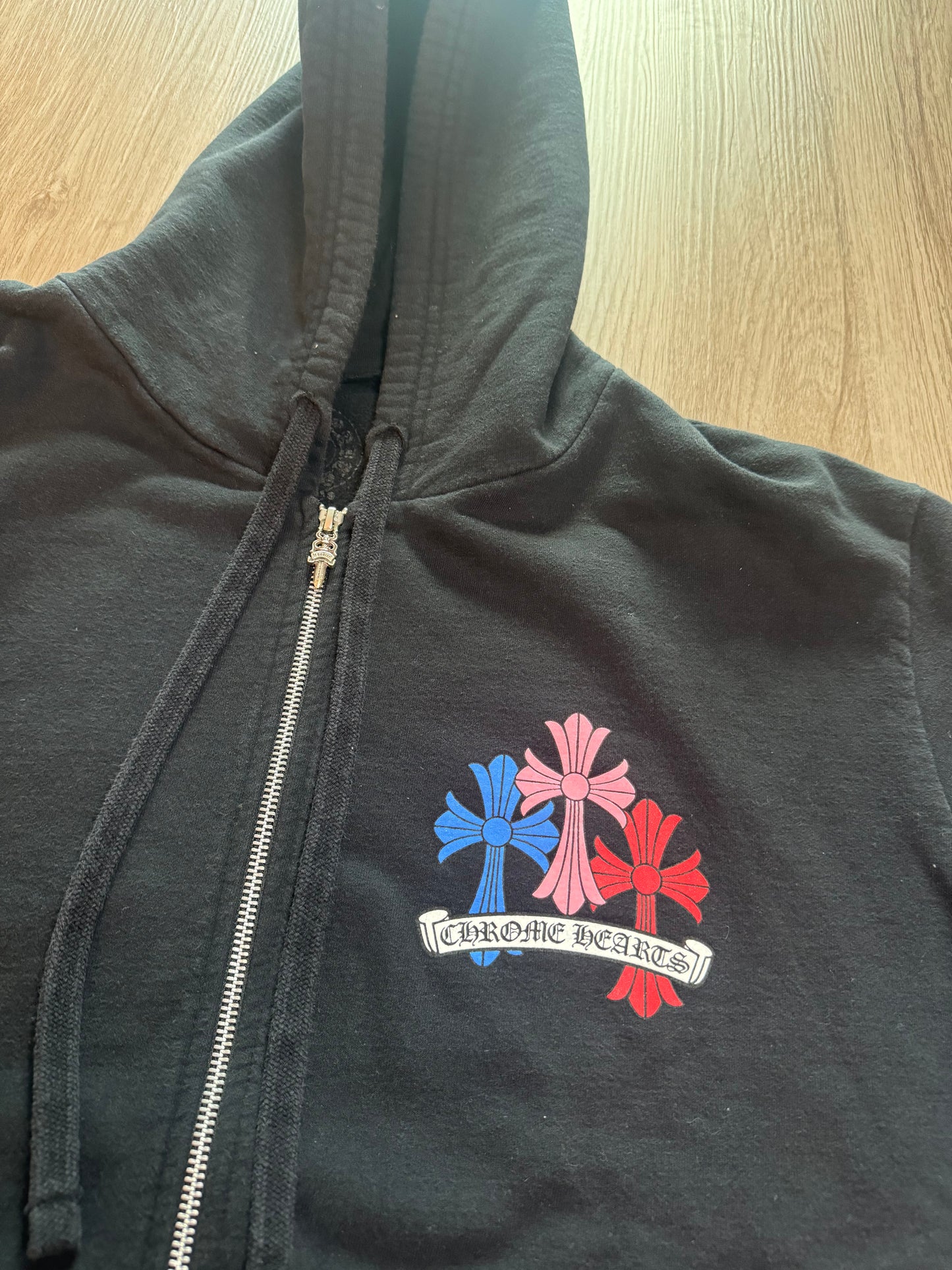 Chrome Hearts Multicolor Cross Zip up