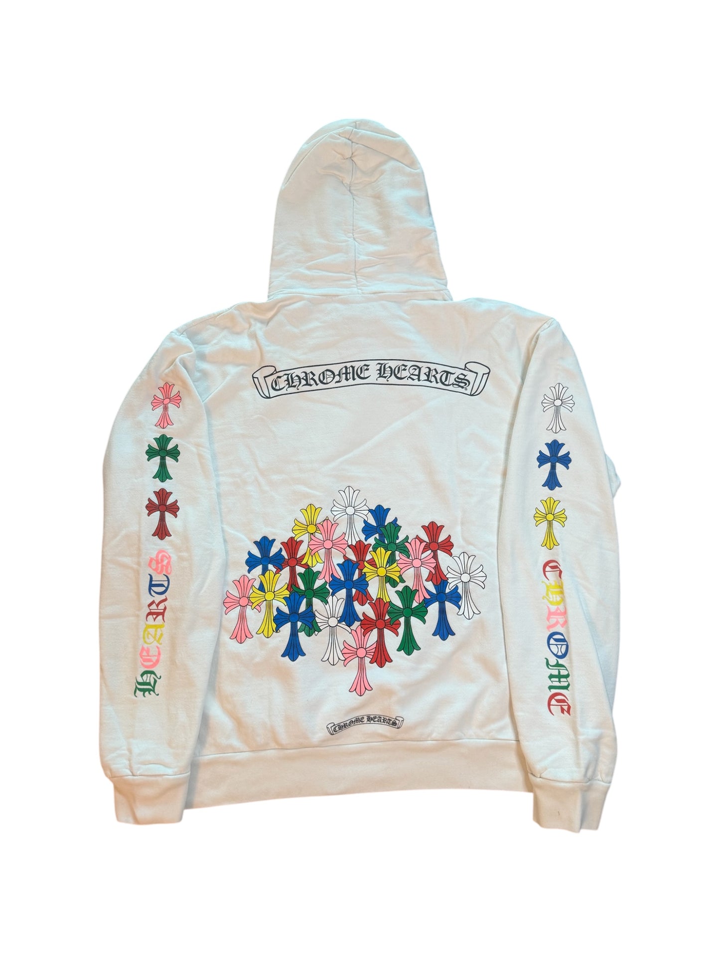 Chrome Hearts Multicolor Cross Hoodie