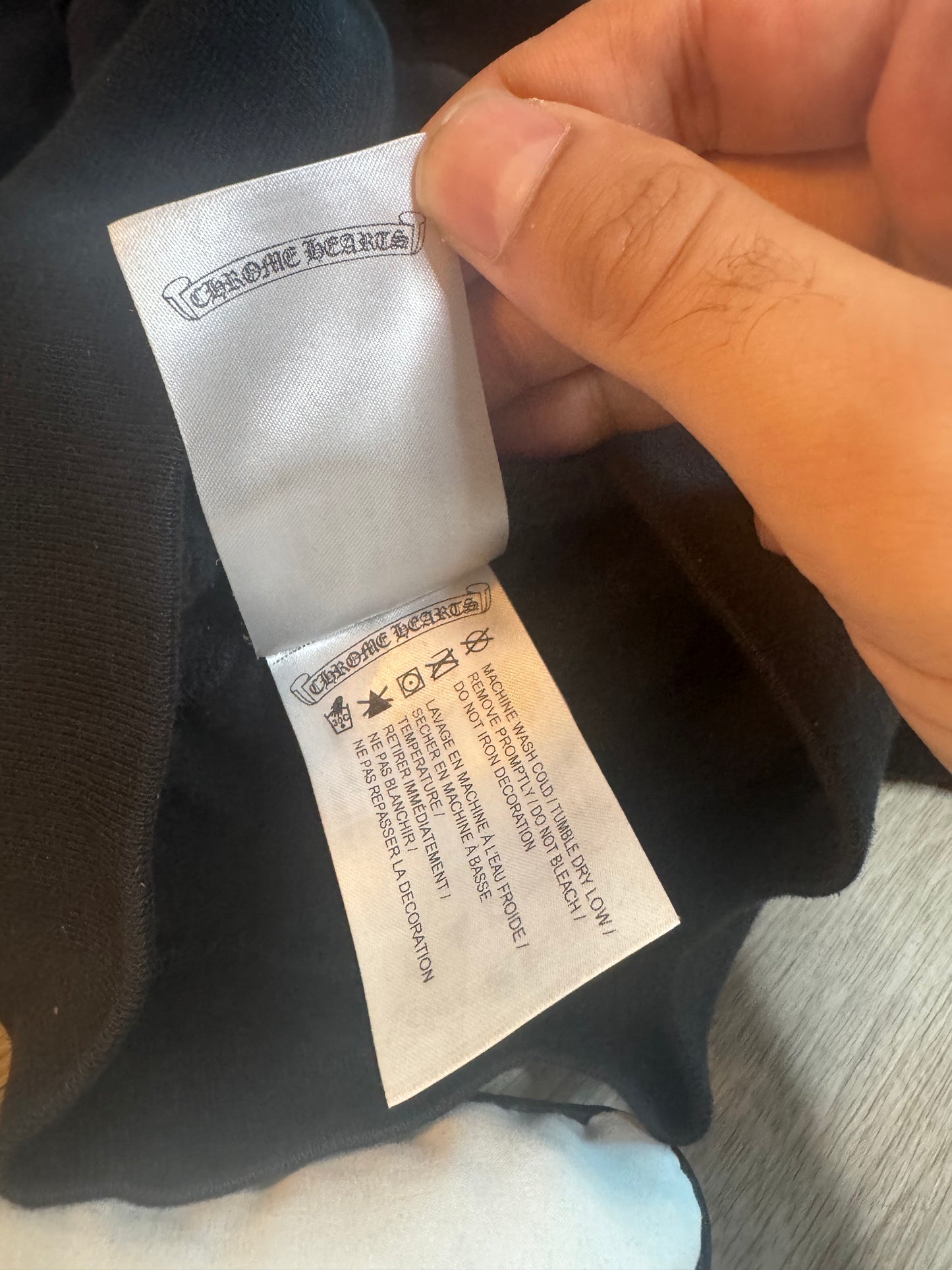 Chrome Hearts Horseshoe Floral Hoodie