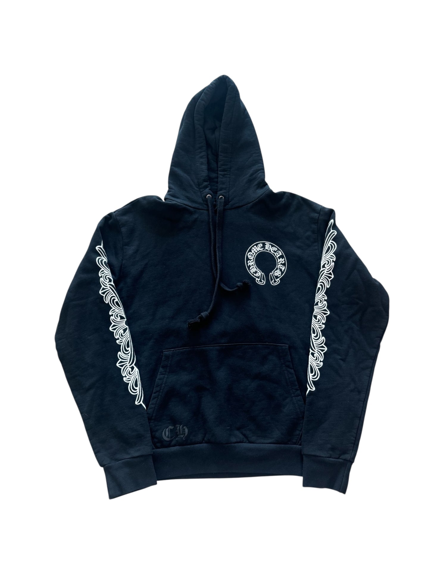 Chrome Hearts Horseshoe Floral Hoodie