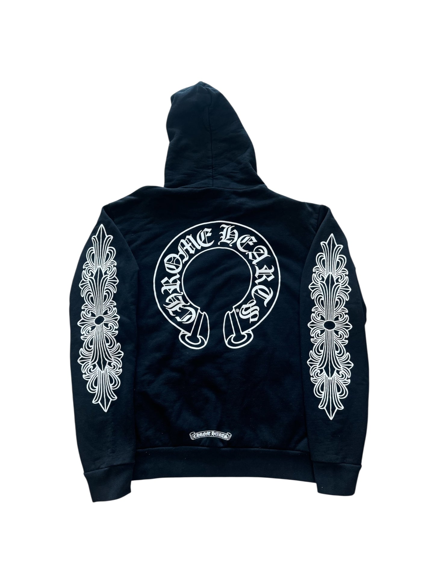 Chrome Hearts Horseshoe Floral Hoodie