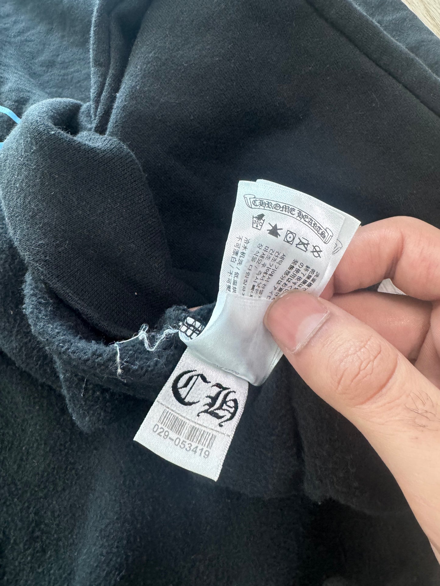 Chrome Hearts Blue Online Exclusive Hoodie