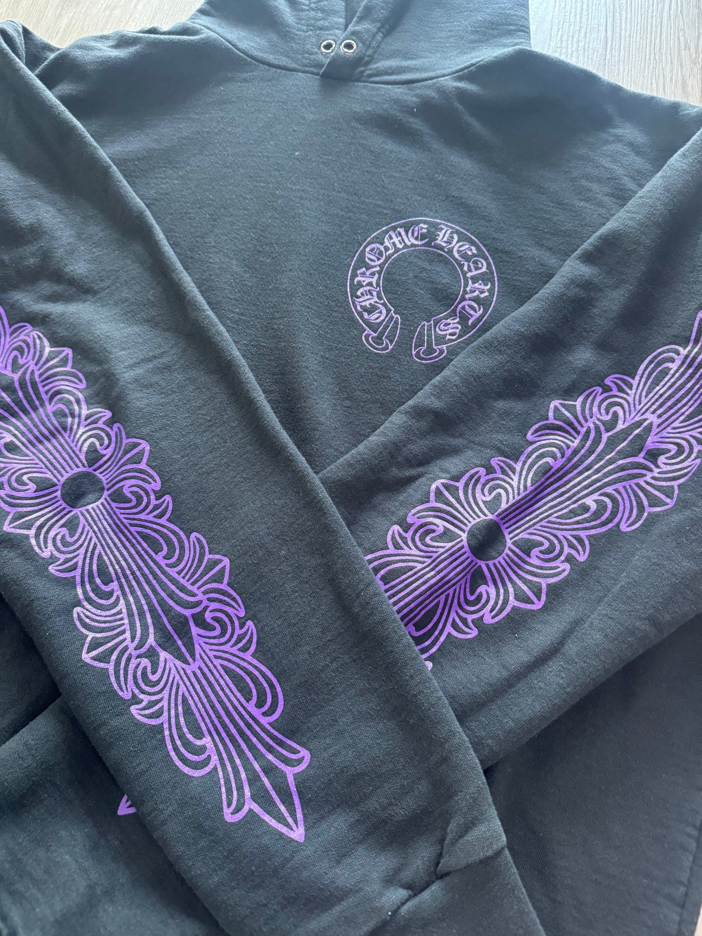 Chrome Hearts Purple Friends & Family Hoodie