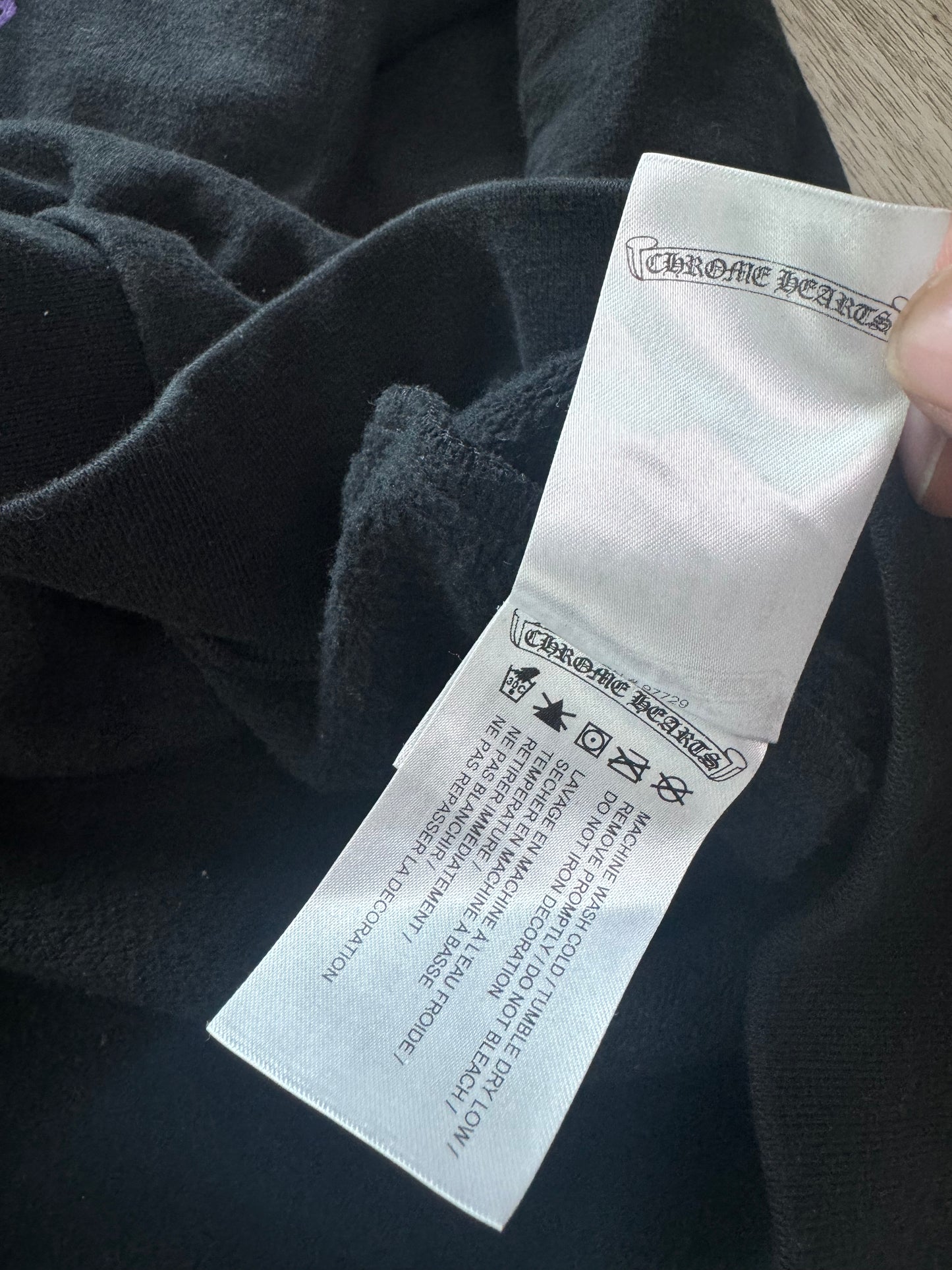 Chrome Hearts Purple Friends & Family Hoodie