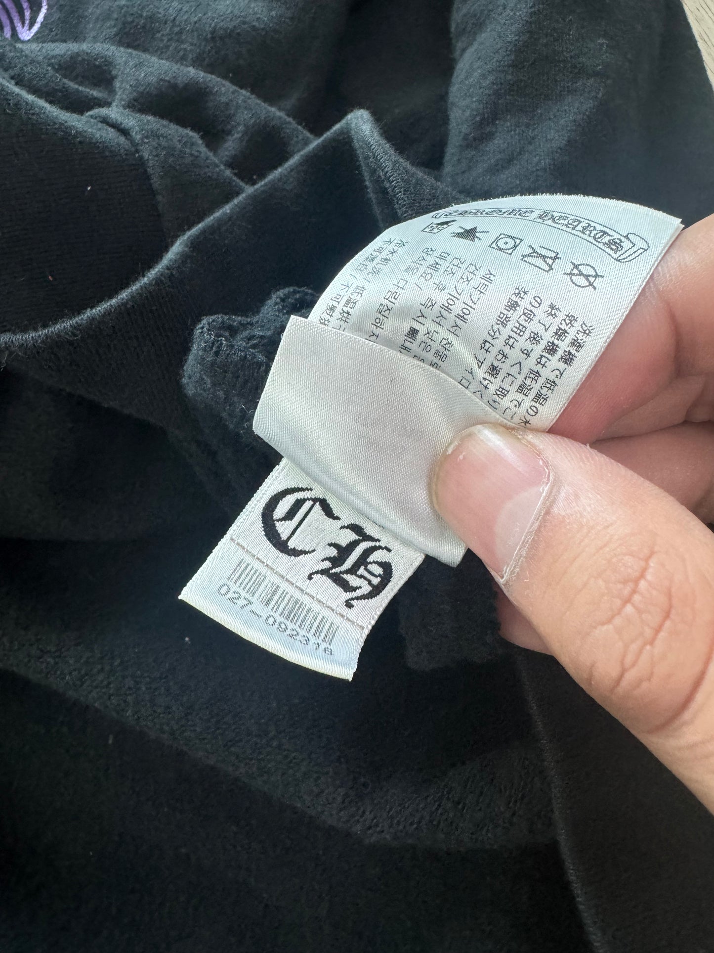 Chrome Hearts Purple Friends & Family Hoodie