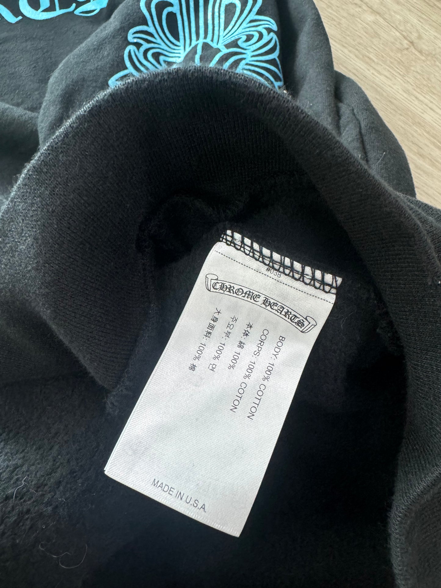 Chrome Hearts Baby Blue Friends & Family Hoodie