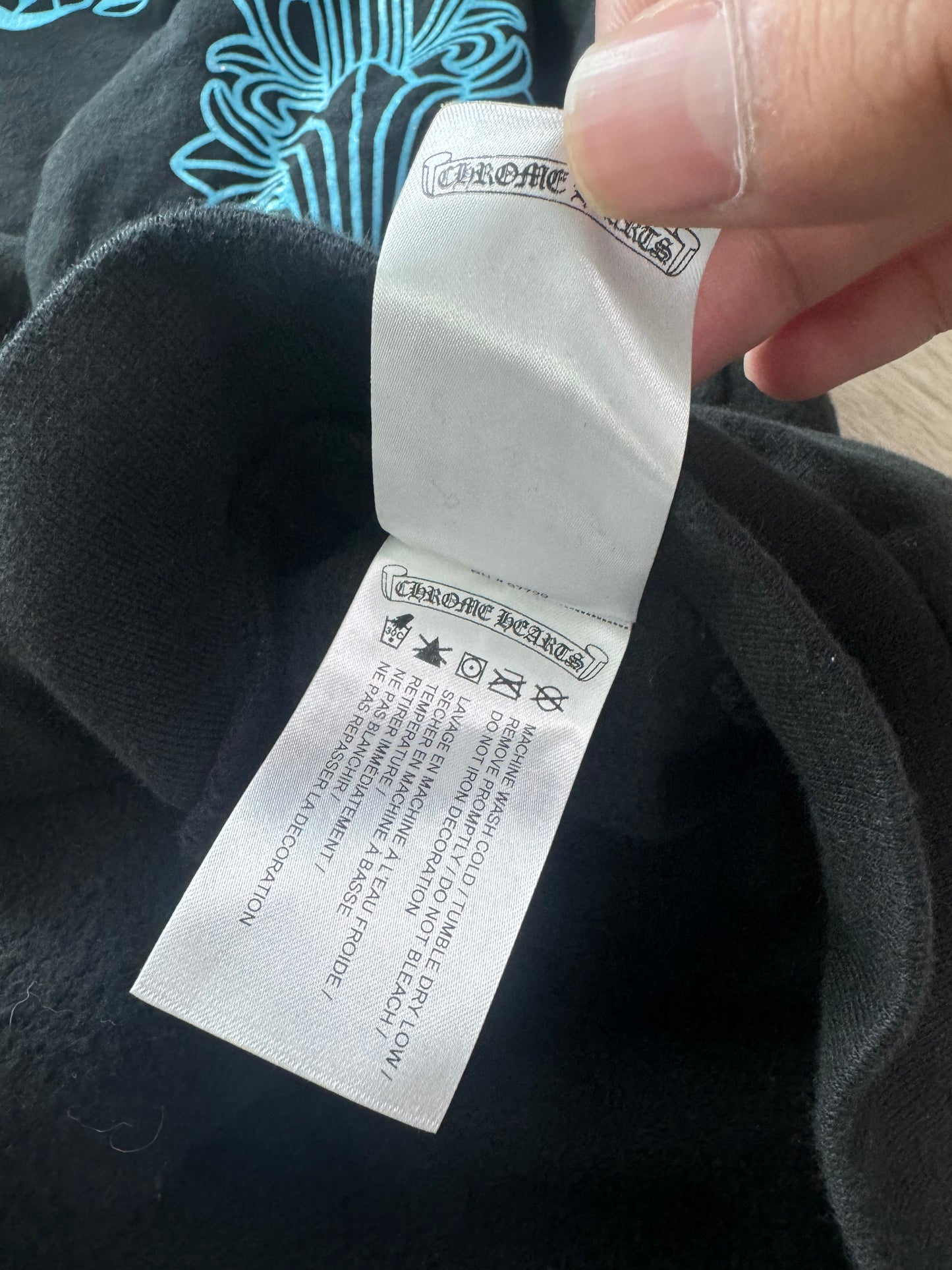 Chrome Hearts Baby Blue Friends & Family Hoodie