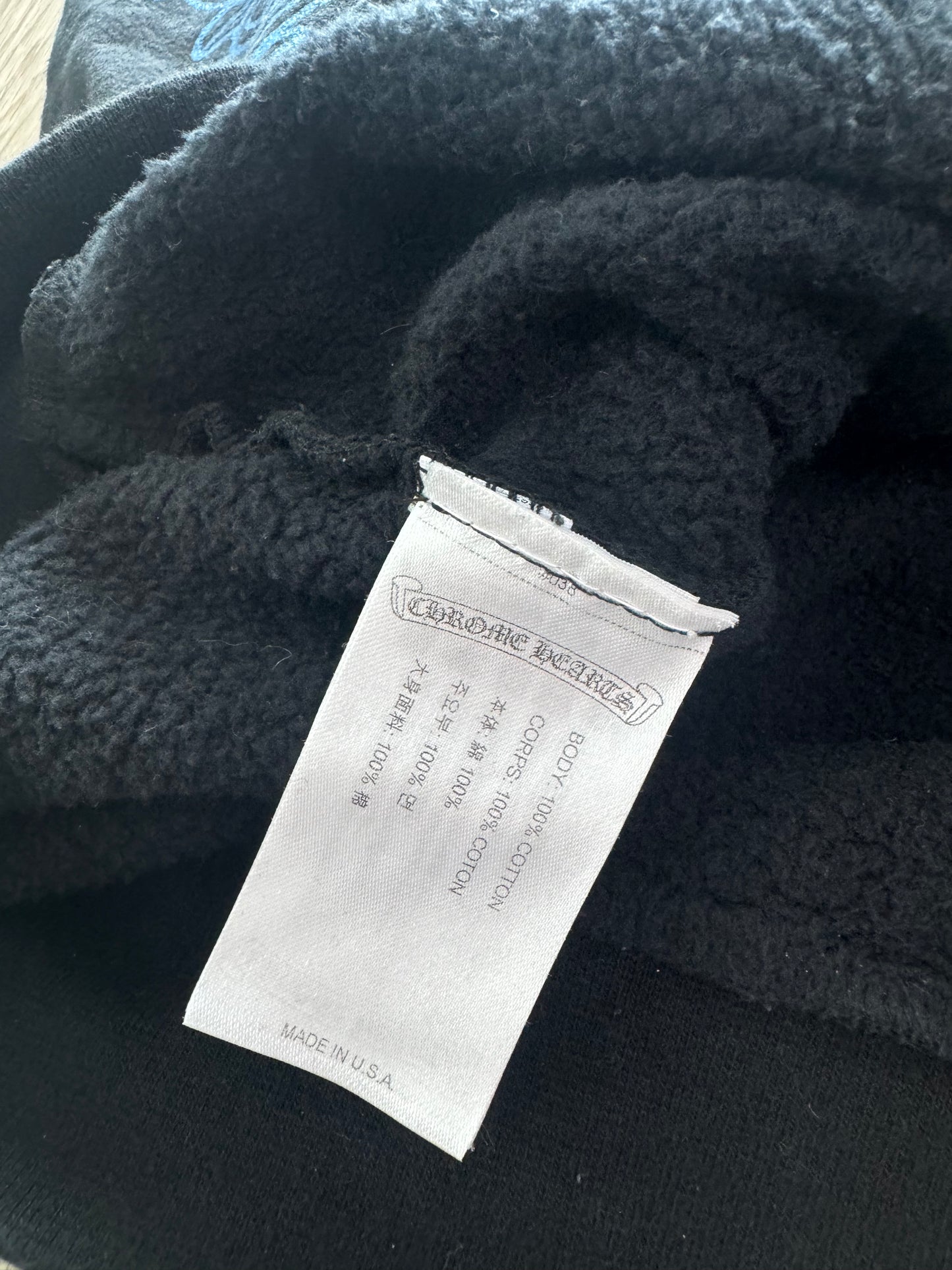 Chrome Hearts Navy Friends & Family Hoodie