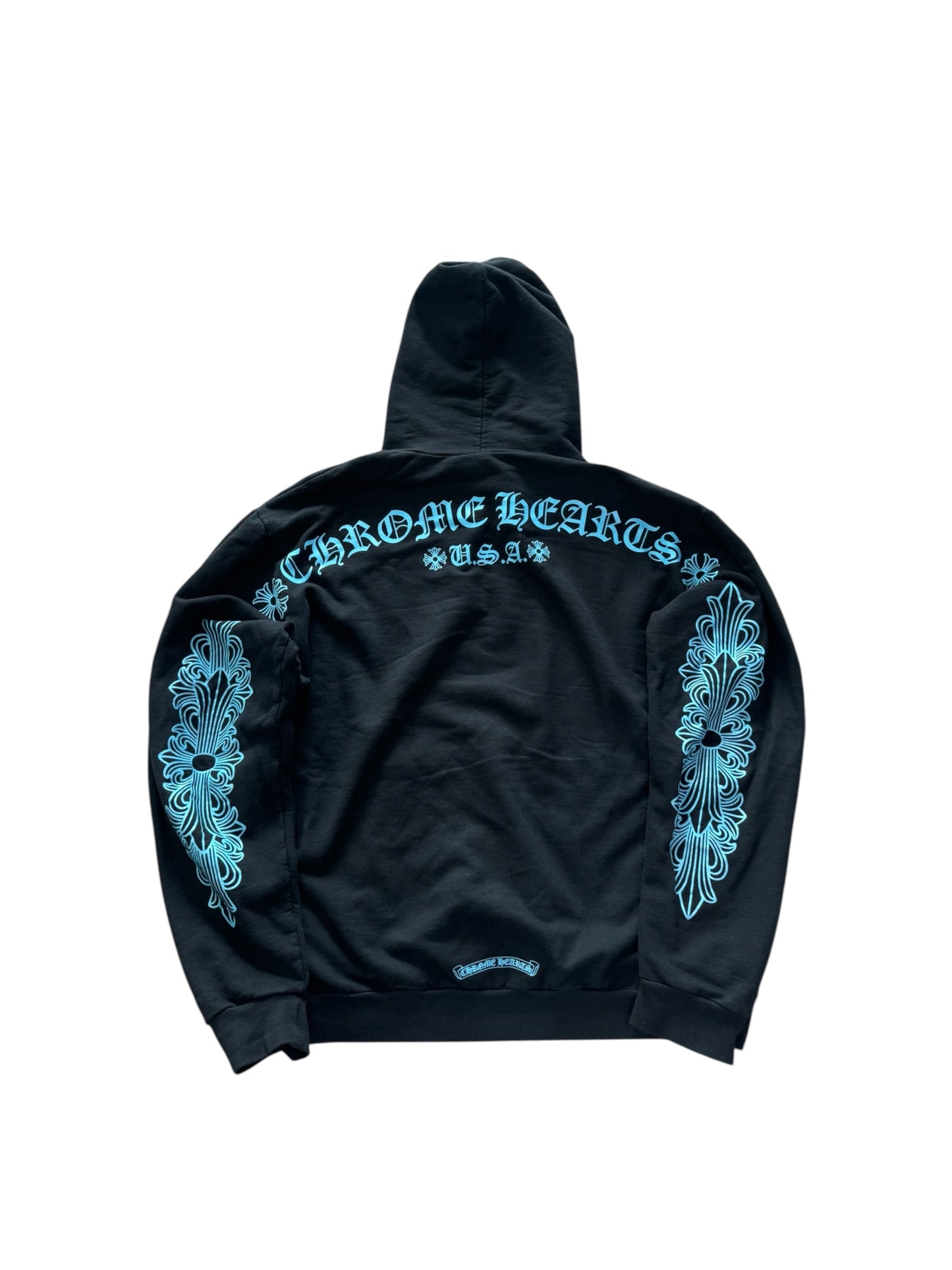 Chrome Hearts Baby Blue Friends & Family Hoodie