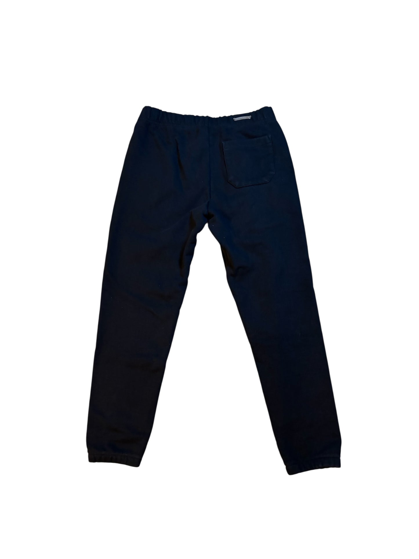 Chrome Heart Triple Cross Embroidered Sweatpants