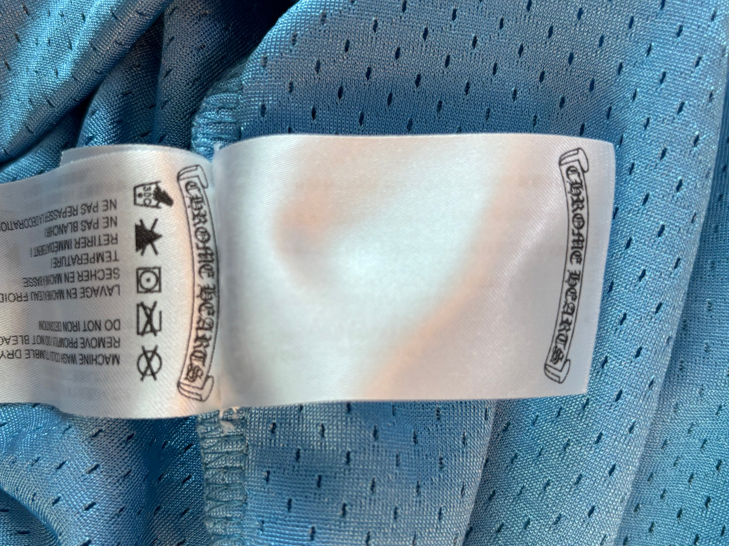 Chrome Heart Blue Mesh Jersey