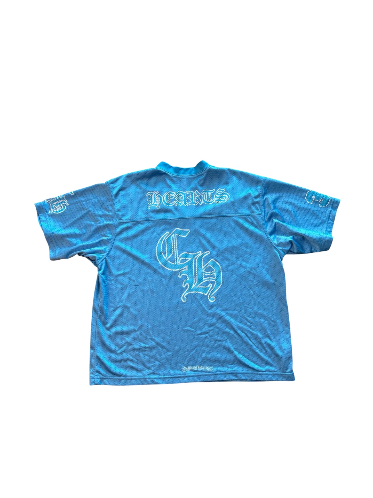 Chrome Heart Blue Mesh Jersey