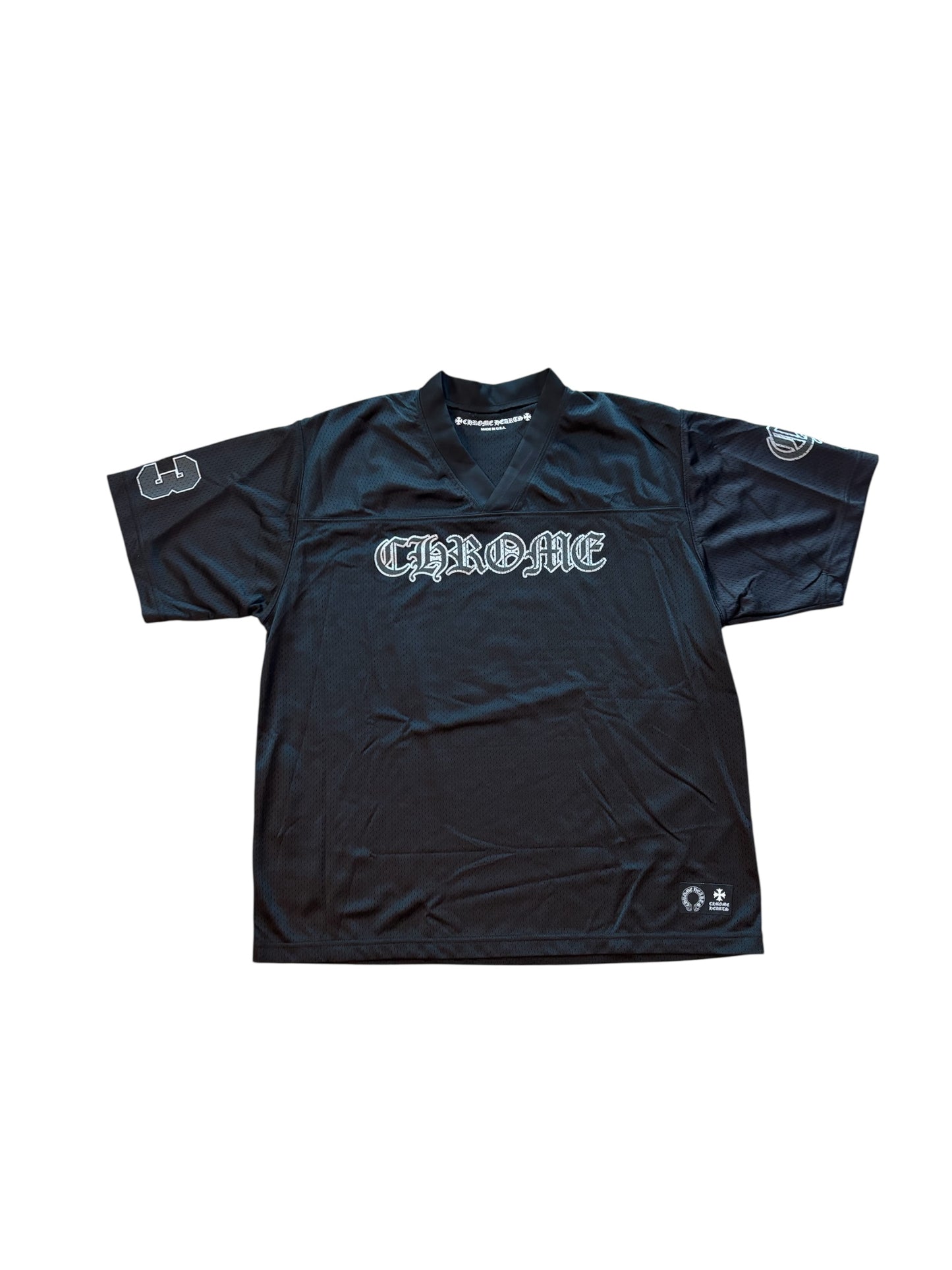 Chrome Heart Black Mesh Jersey