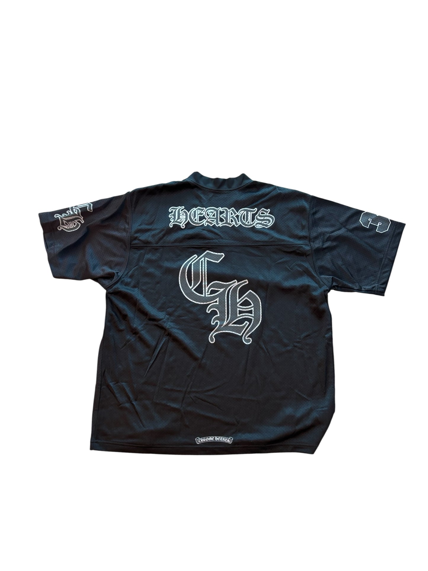 Chrome Heart Black Mesh Jersey