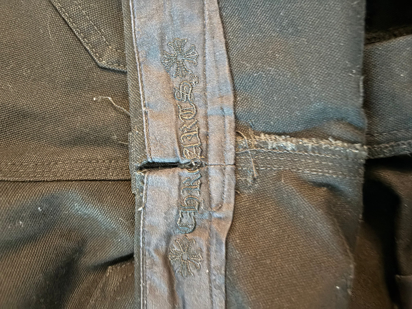 Chrome Heart Double Knee Carpenter Pants